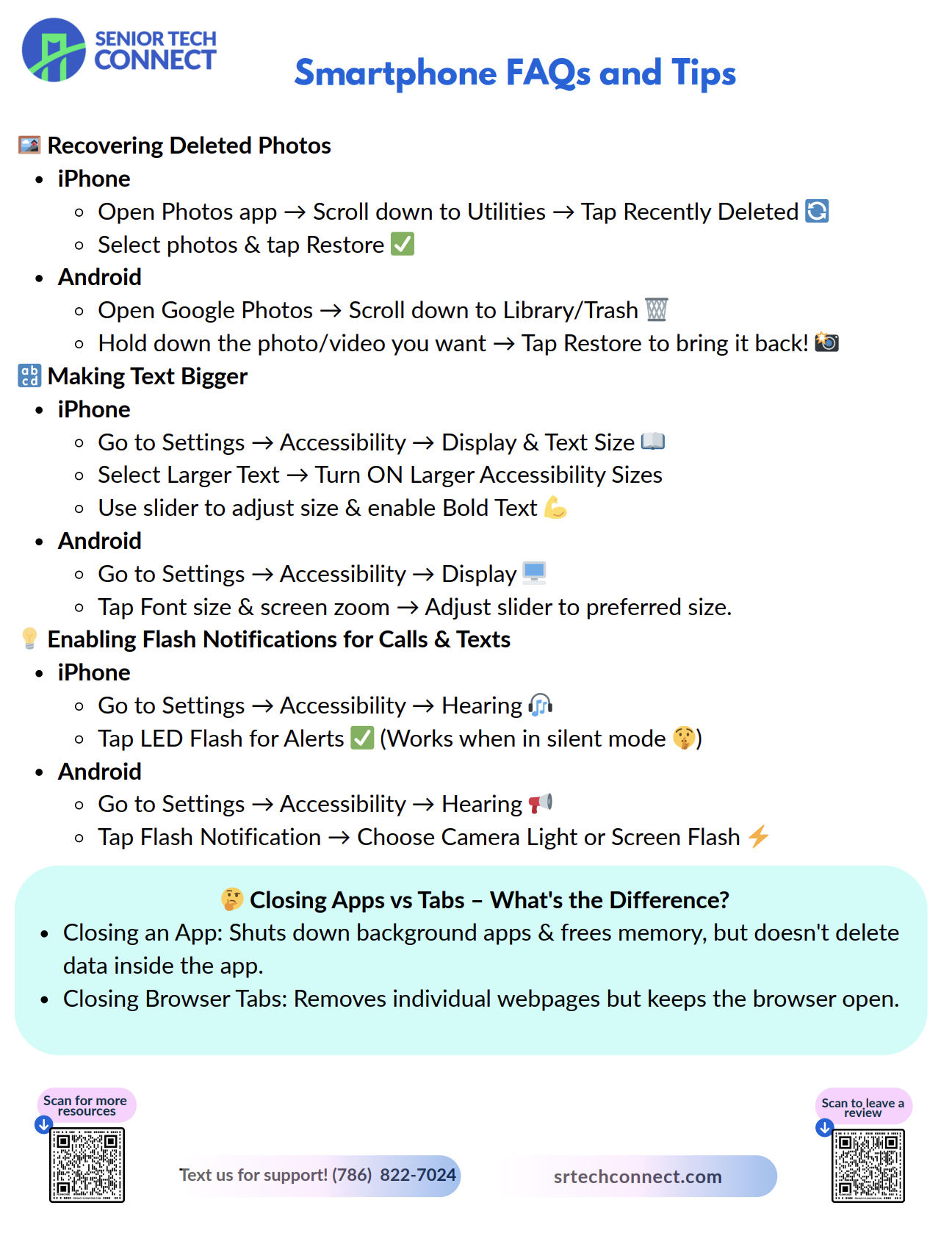 Smartphone FAQ's & Tips II