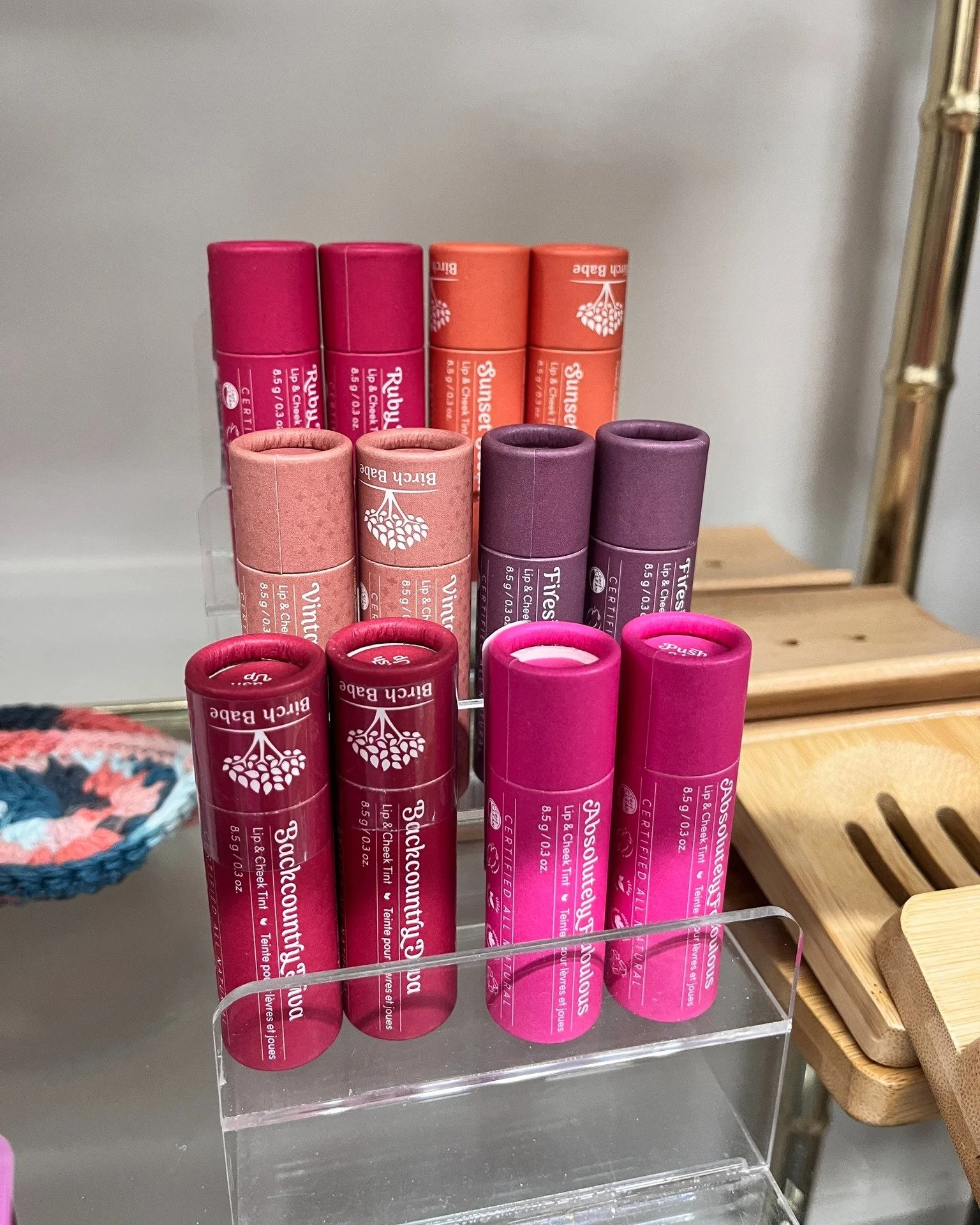 Lip &amp; Cheek Tint available now! The formula on these is *chefs kiss* 

The pigment isn't too bold, its easy to blend and the perfect addition to your purse 😘