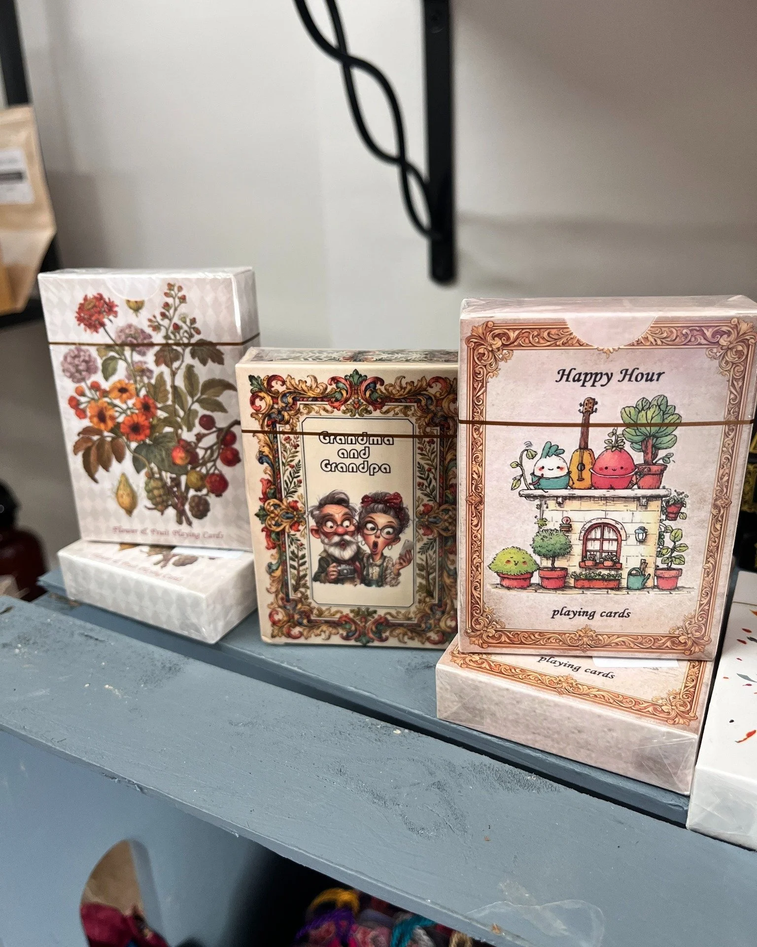 A few funky card decks for game night &spades;