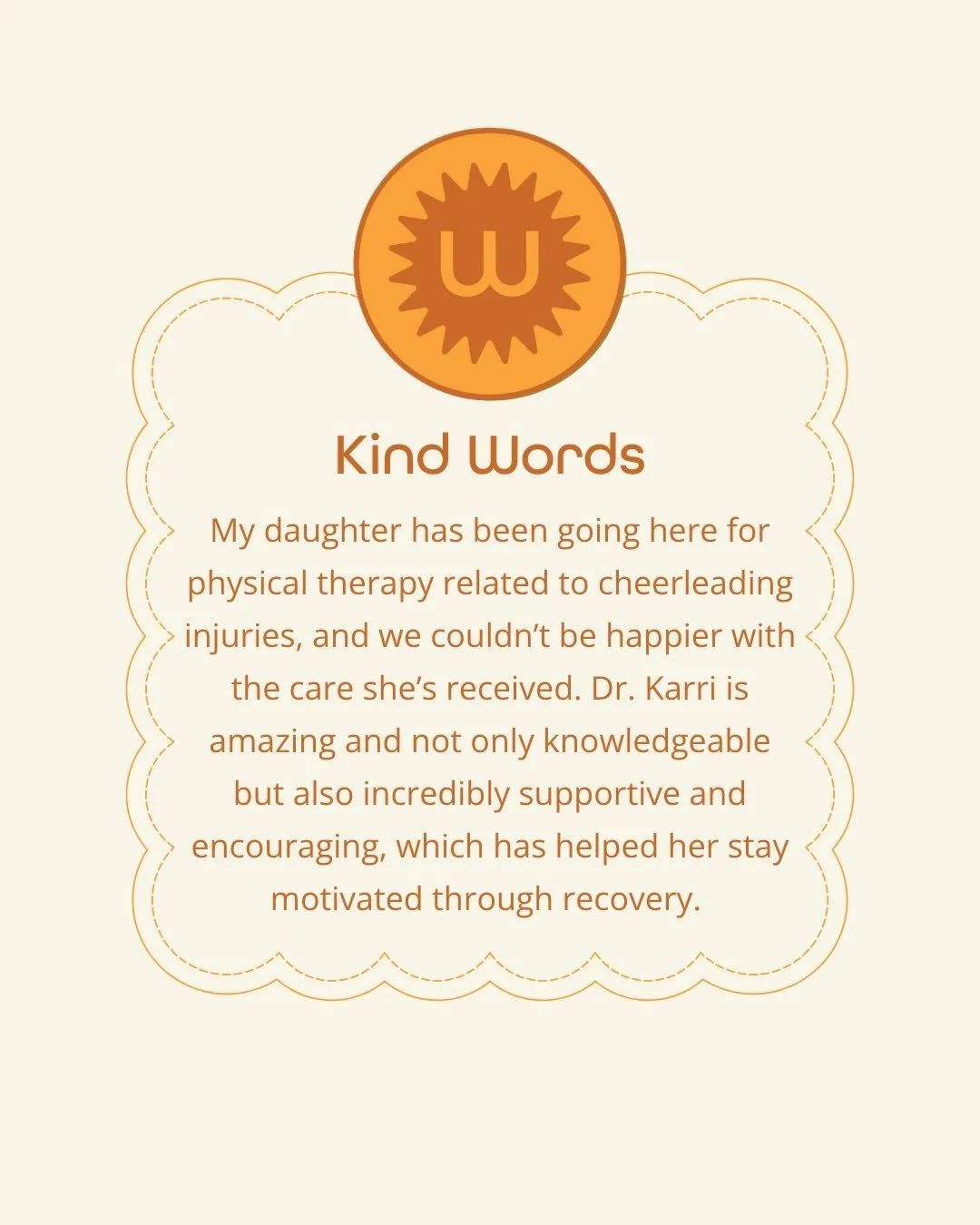 This review really means a lot to me! One of my biggest goals and the reason I started doing this was that I felt cheerleaders are often not treated the way they should solely because other providers do not understand the demands of the sport. Cheerl