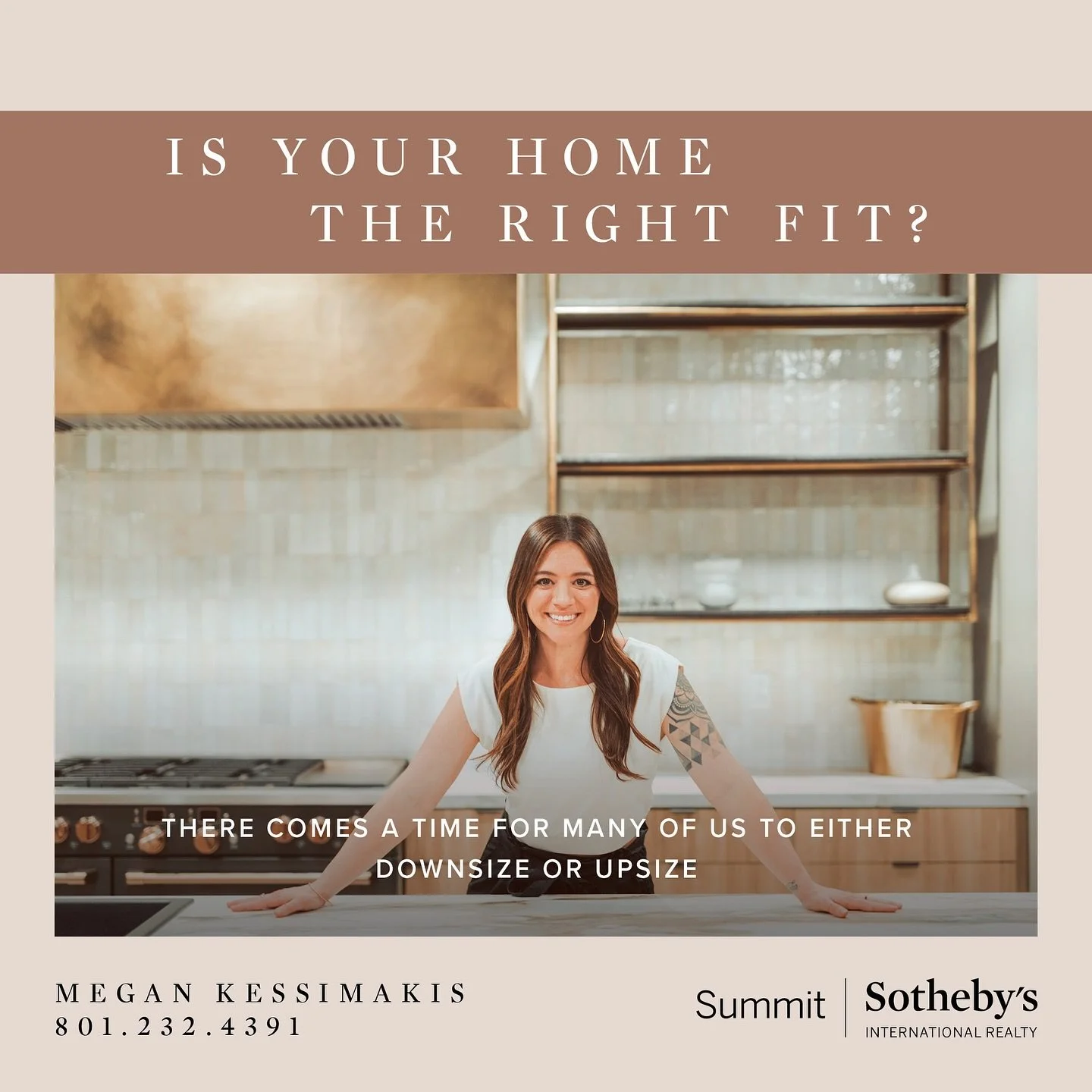 Is your home the right fit? 

I&rsquo;m having this conversation more and more, discussing all the options available. It&rsquo;s less simple than deciding it&rsquo;s time to buy. 

We now have to discuss things like the higher rates, where the down p