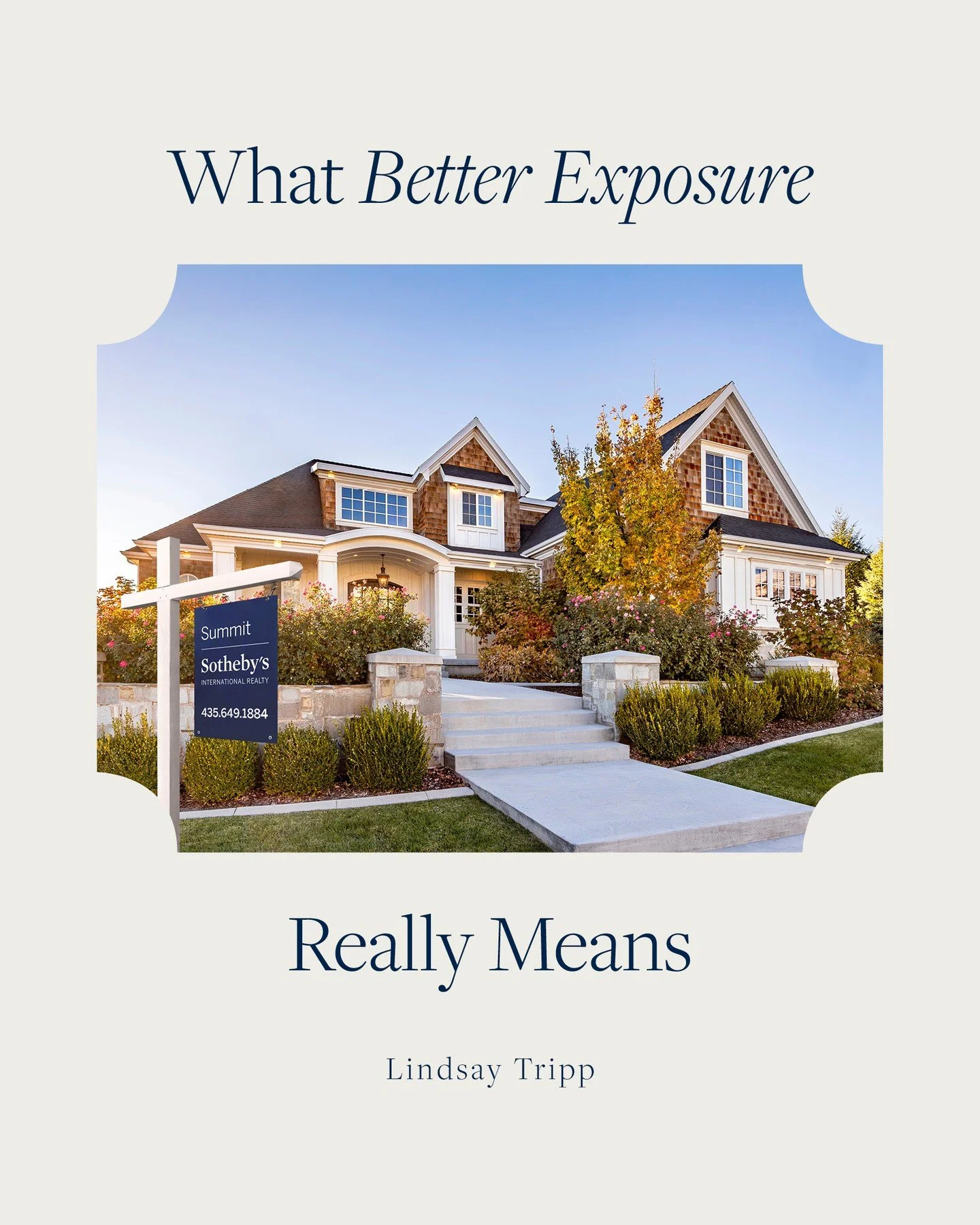 Exposure is often misunderstood. It&rsquo;s not about how many people see your home, it&rsquo;s about who sees it and how it&rsquo;s presented from the start.

The right strategy creates interest with the right buyers, and that&rsquo;s what ultimatel