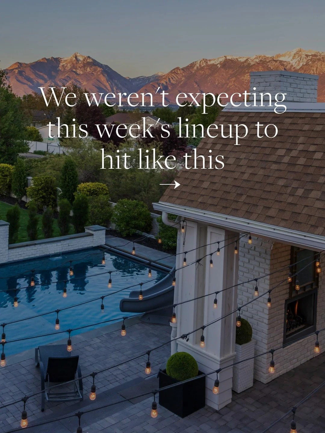 Every once in a while, a group of listings hits the market at the same time, and you can feel buyers start paying attention.

This week&rsquo;s lineup has a few of those homes. If one stands out, I&rsquo;m happy to share more or set up a time to see 