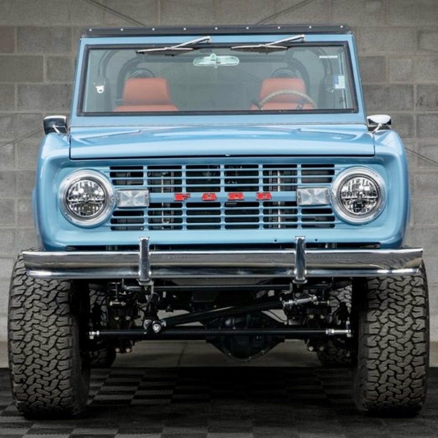 Front End Fun Fact Friday! Coyote Swapped 1971 Ford Bronco in Brittany Blue!

🏷️🛻 Have a classic, custom or collector truck or 4x4 to sell?

📲 Reach out to Classic 4x4 to advise, market, manage and execute the sale!  Visit classic4x4.com for more 