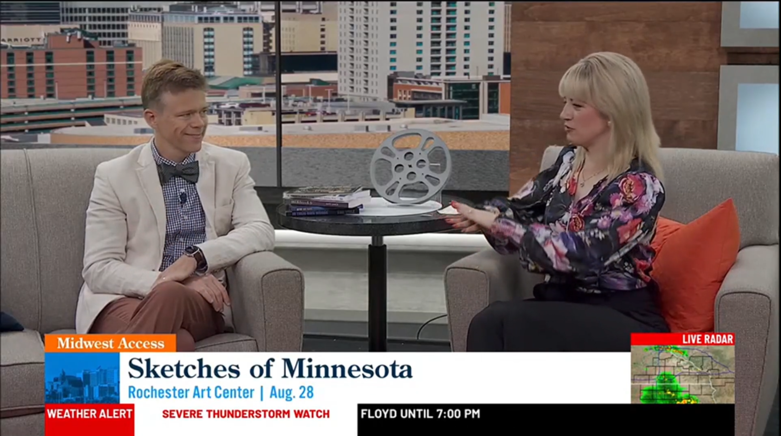 TV Interview: Sketches of Minnesota Comes to Rochester
