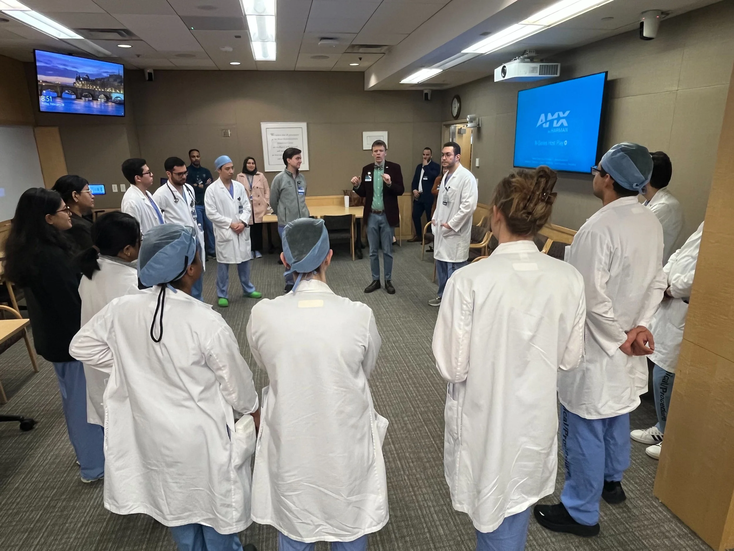 Why is my doctor taking an improv class?