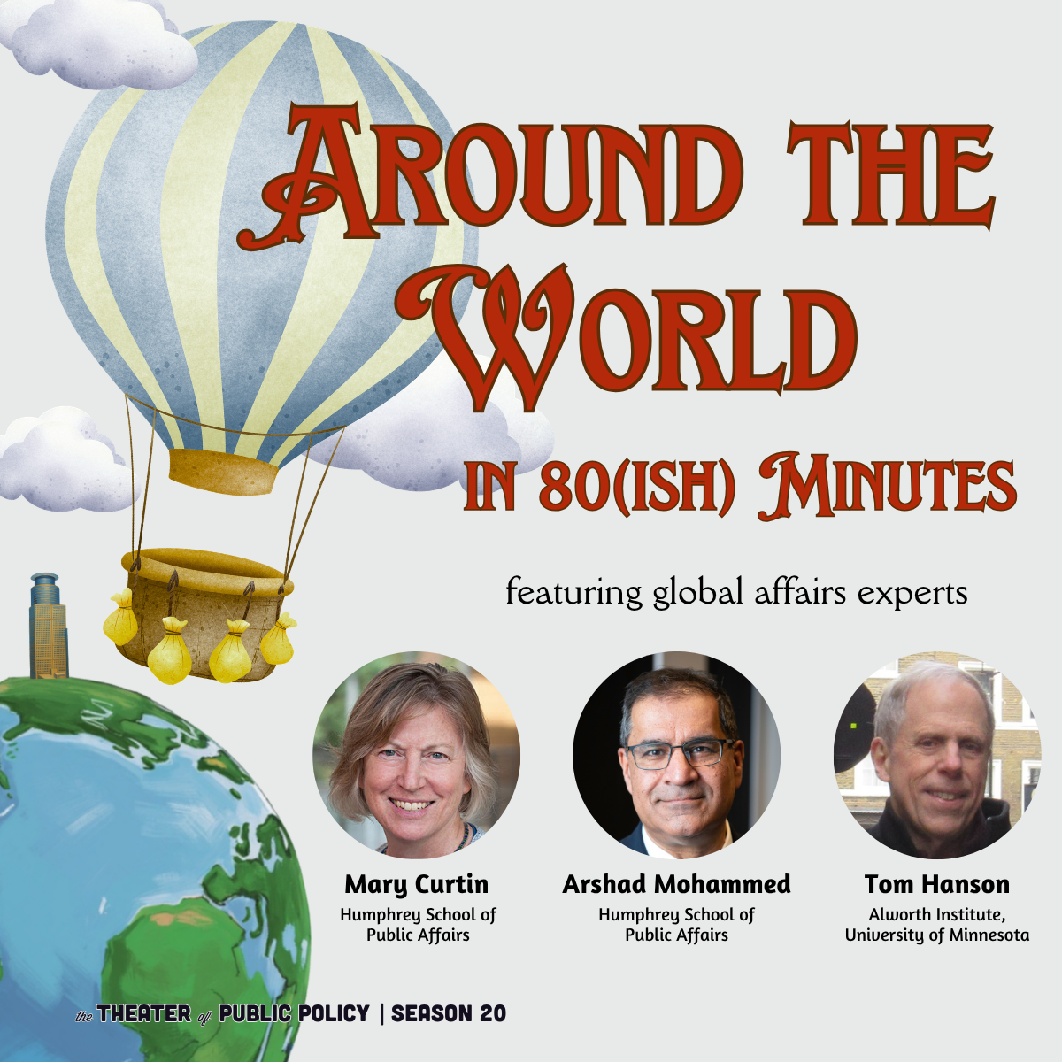 Around the World in 80(ish) Minutes