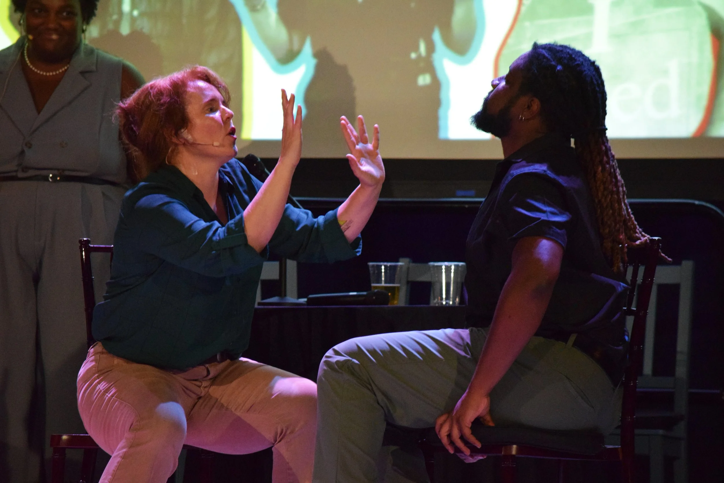  Heather Meyer (left) and Denzel Belin (right) 