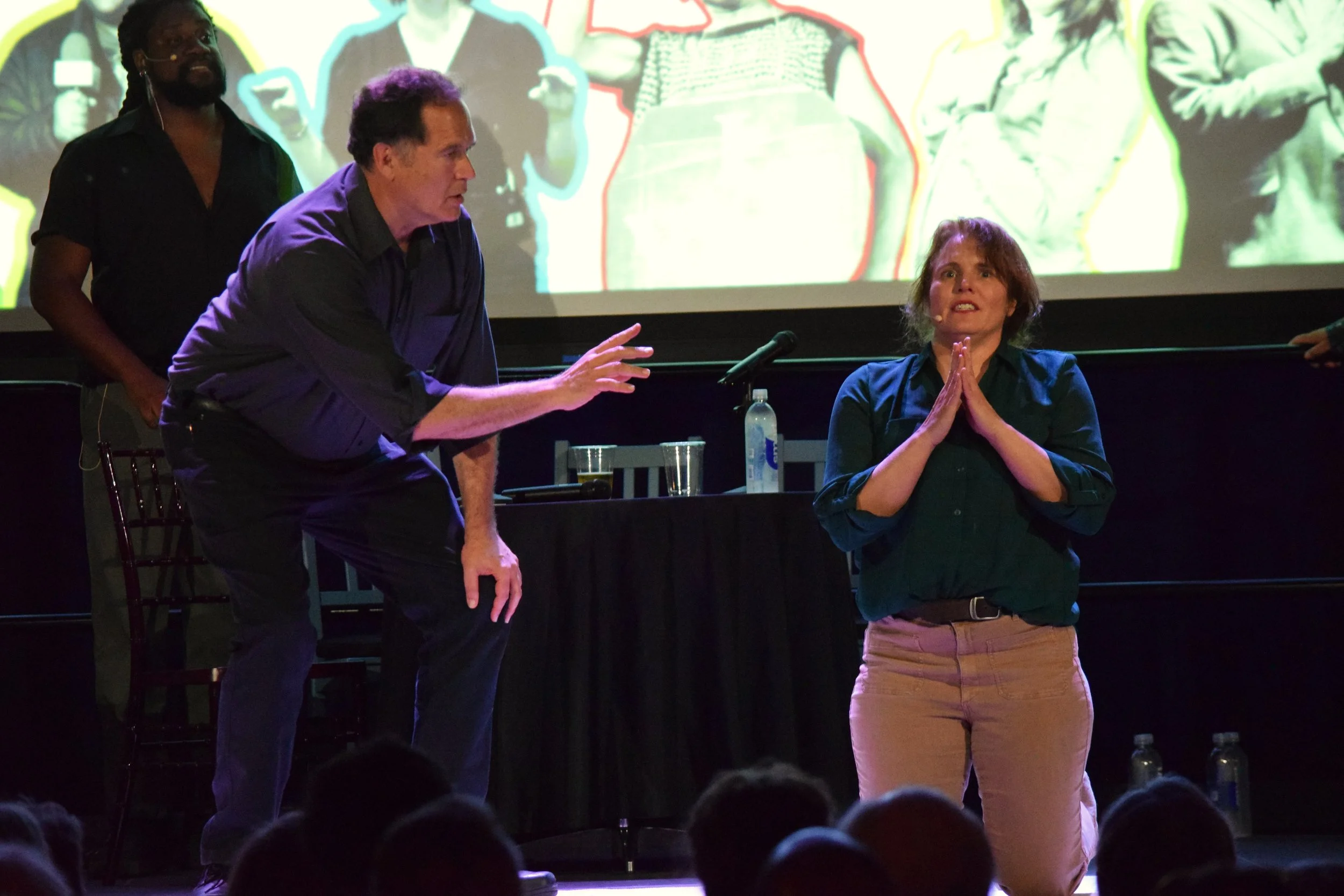  Jim Robinson (left) and Heather Meyer (right) 