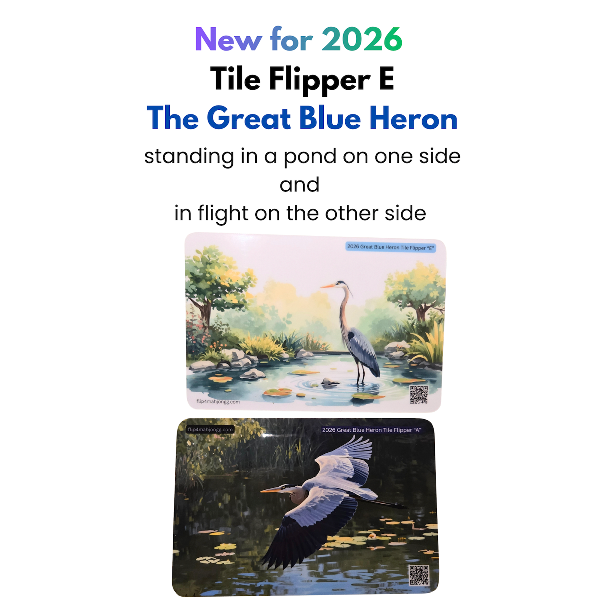 Bird Collection Tile Flippers: 5 Designs to Choose From!