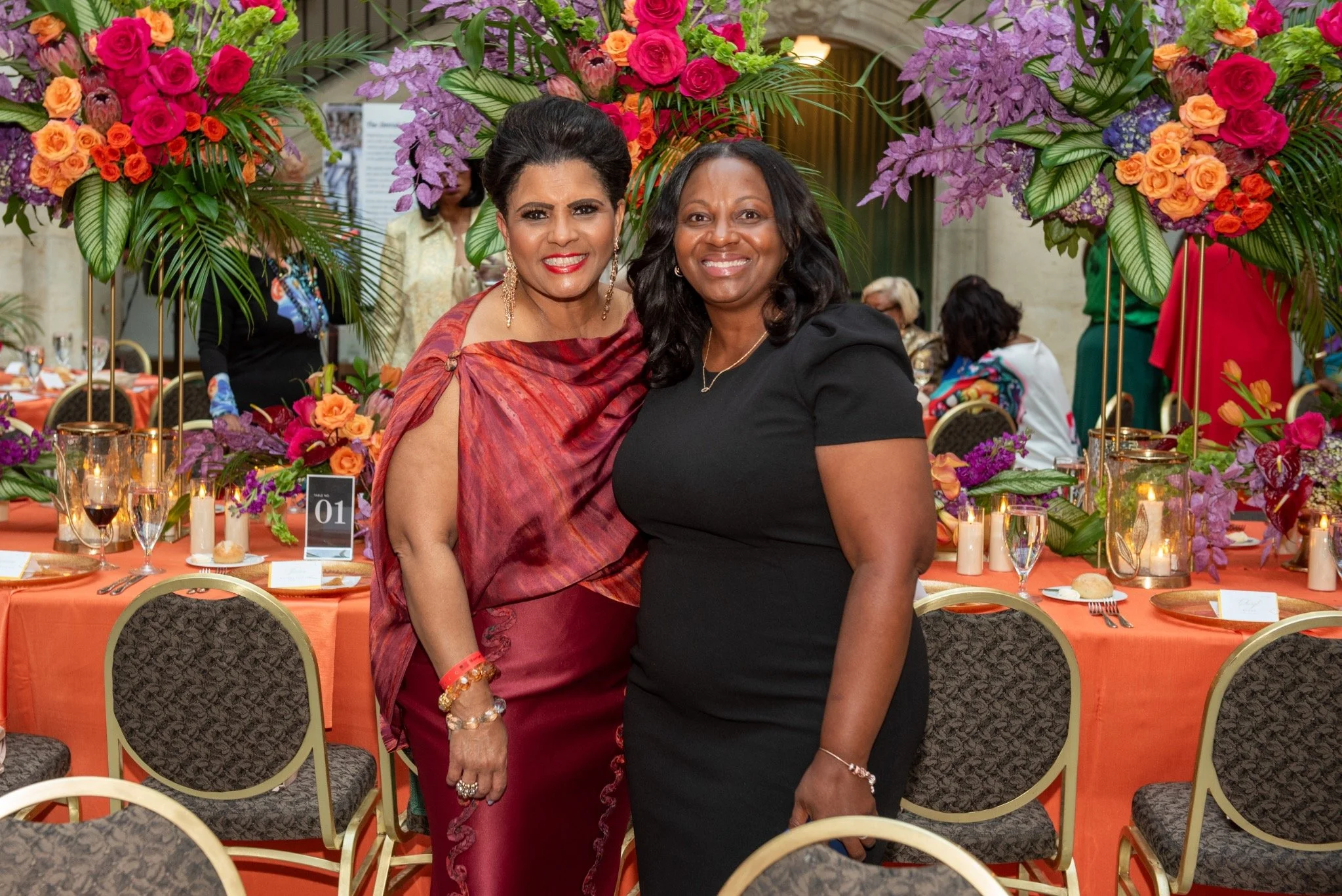 Yolanda Thomas at The Links National President reception