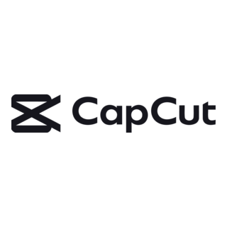 CapCut logo with scissors icon and text