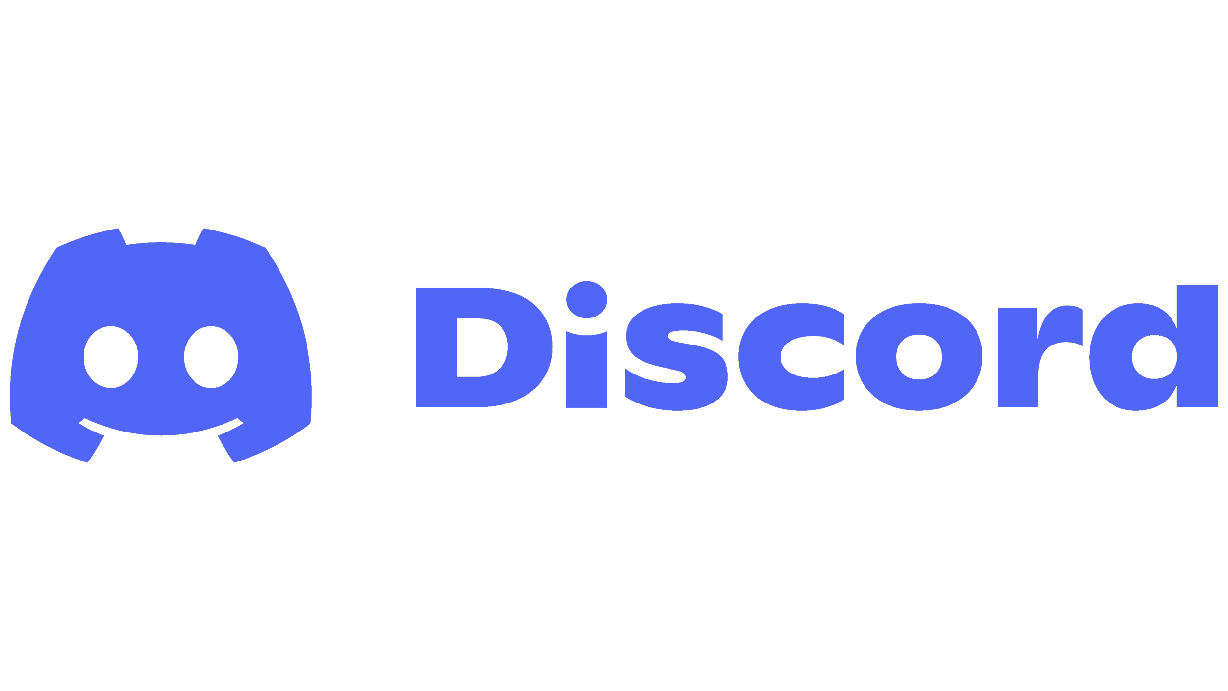 TheDiscord logo featuring a blue smiling face icon next to the word 'Discord' in blue text.