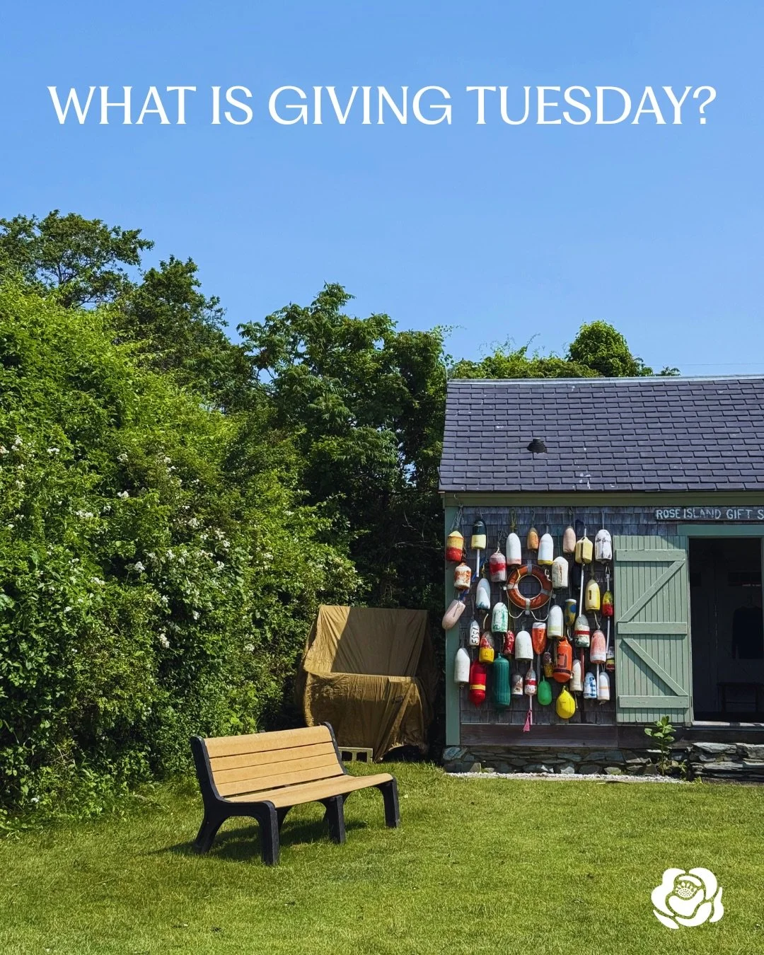 Friends,

Tomorrow is Giving Tuesday, and we could use your help. 

Swipe above for a primer or visit RoseIsland.org/Appeal to cut right to the chase. 

&hearts;️
