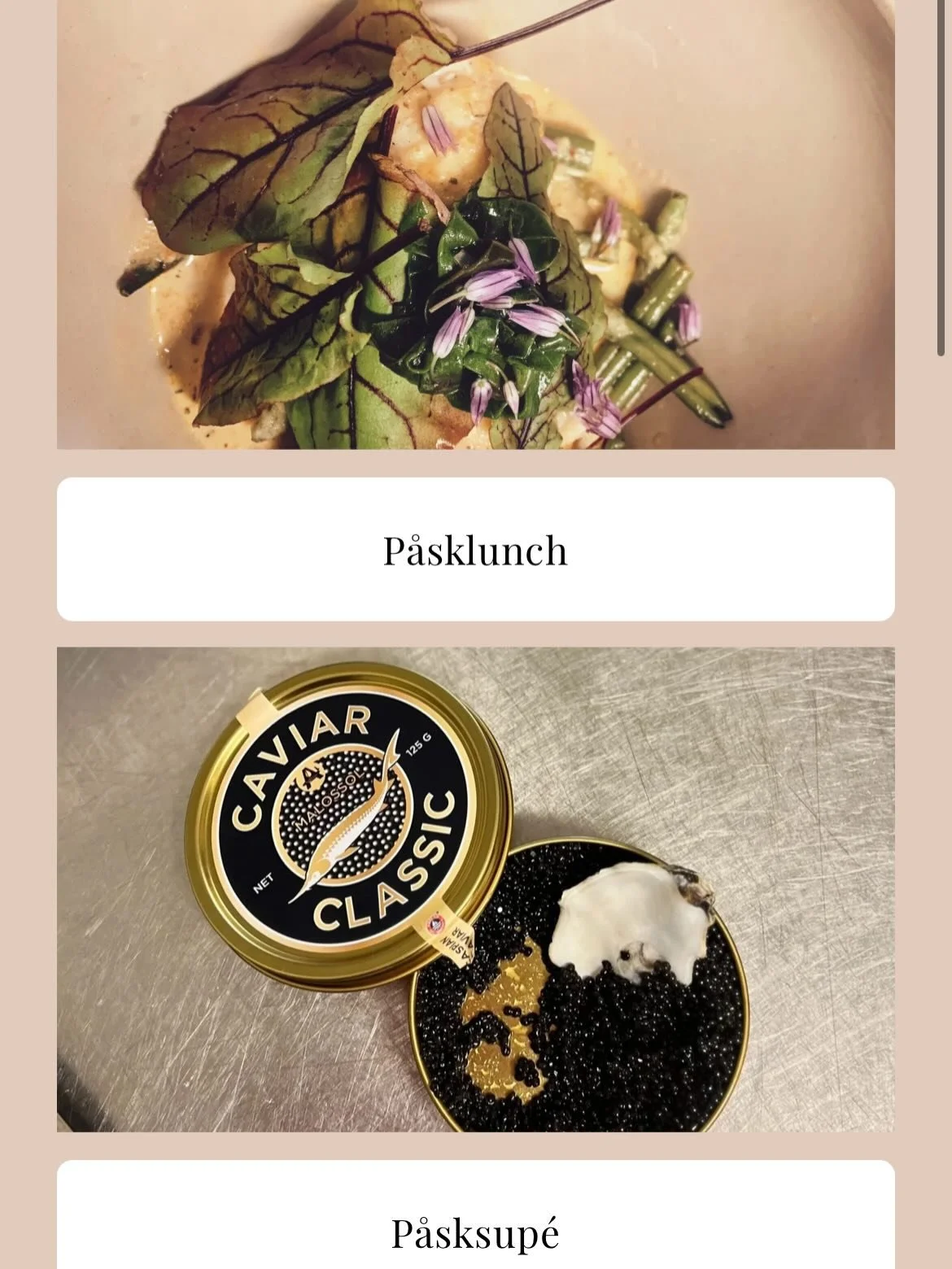 P&aring;skens menyer ligger uppe! Bokning via sms till 0760185333 eller maila p&aring; info@magasinetharon.se. Varmt v&auml;lkomna! 🐣☀️🥂