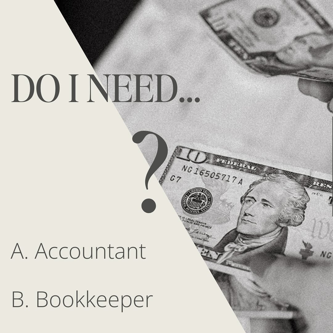 You need both a bookkeeper and an accountant&mdash;one can&rsquo;t replace the other because they offer different expertise!⁠

Think of it like the difference between an esthetician and a dermatologist. Both are experts in skincare, but they have dis