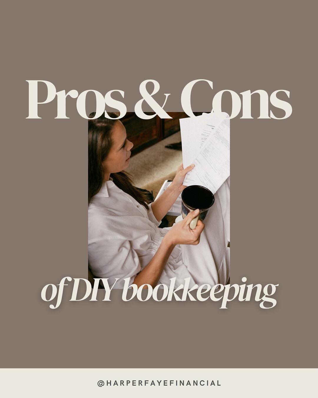 As a professional bookkeeper, I&rsquo;m a little biased when it comes to whether you should DIY your bookkeeping... BUT I know you&rsquo;ve probably considered it!

Here are my honest pros &amp; cons when it comes to tackling your own bookkeeping. ⤵️