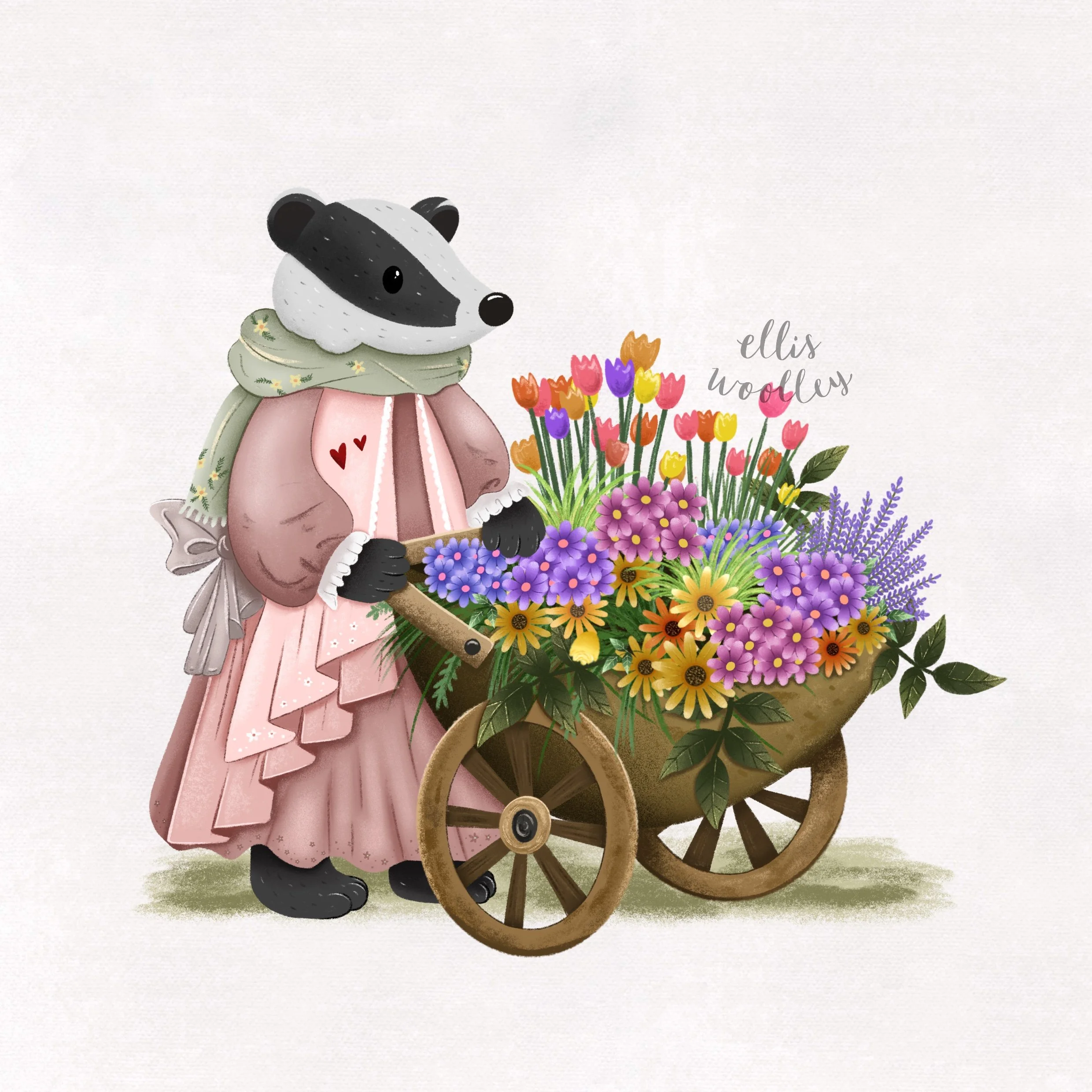 Miss Mildred's Flower Cart
