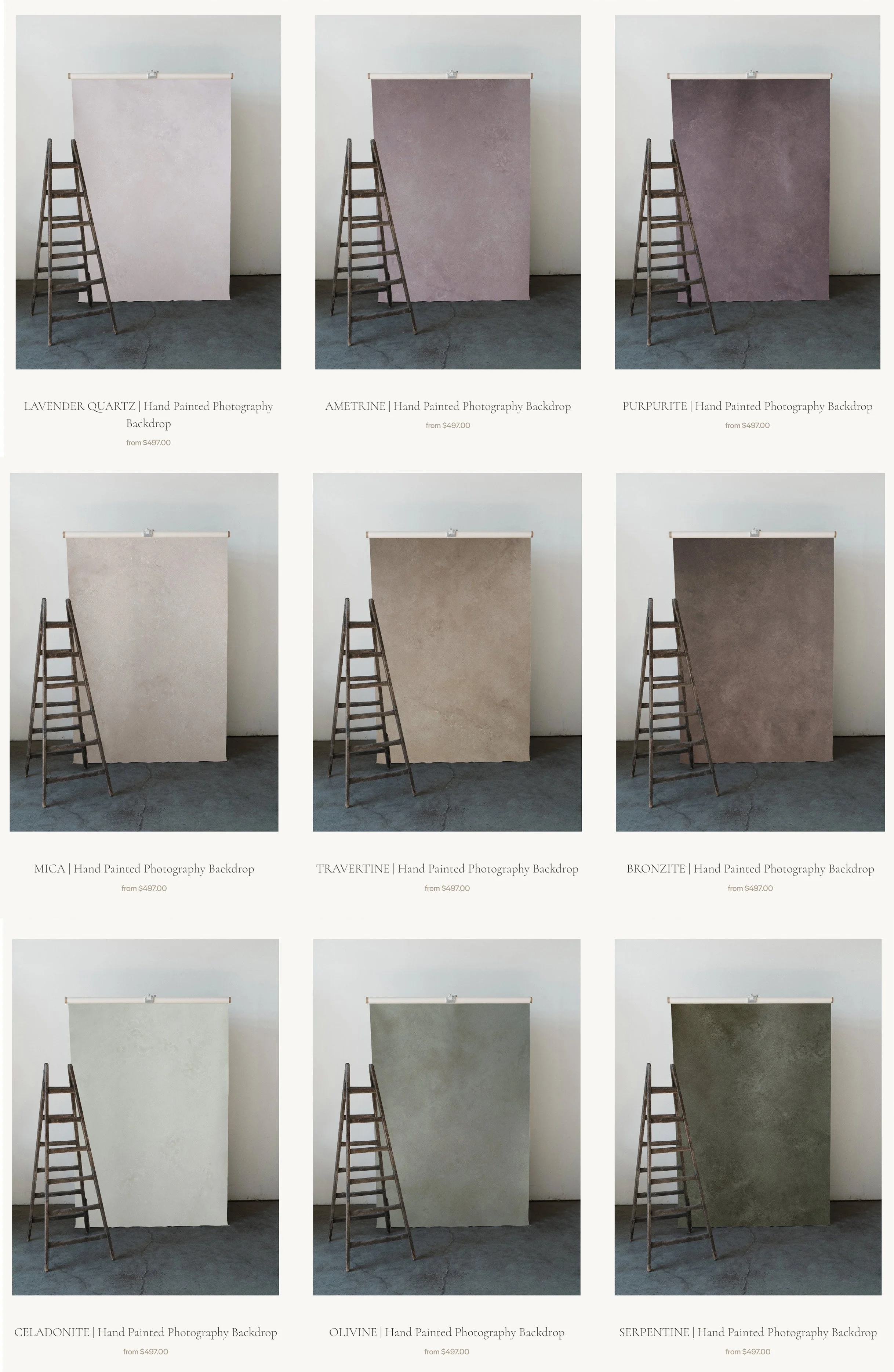 9 New Hand-Painted Canvas Backdrop Colors Perfect for 2026 Wedding and Portrait Photography (Greens, Neutrals, and Moody Mauves That Photograph Like a Dream)