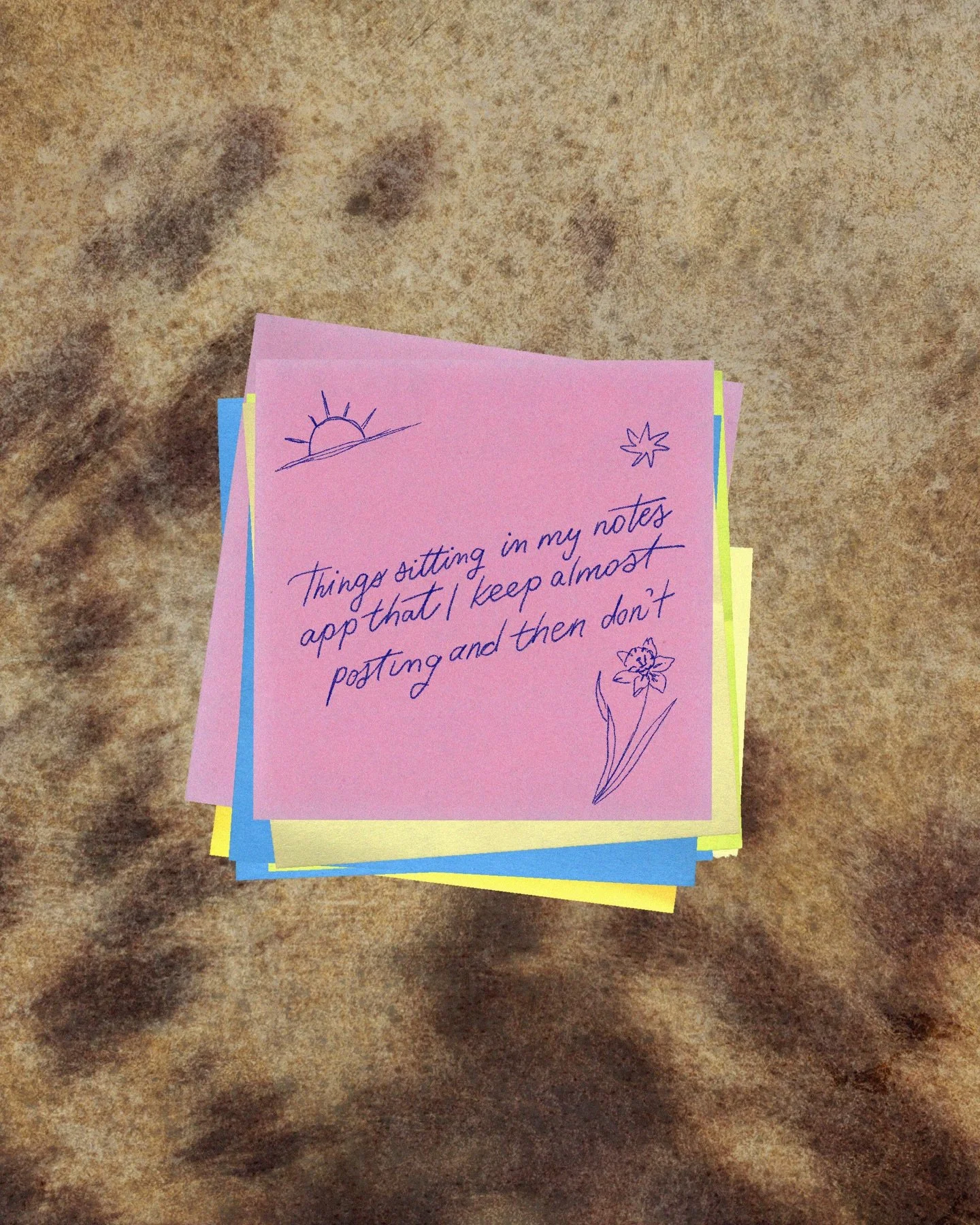 My notes app has absolutely zero organisation system and at this point I&rsquo;ve accepted that about myself

It&rsquo;s random thoughts from client calls mixed with things I think about on walks mixed with opinions I have at 11pm that feel really im