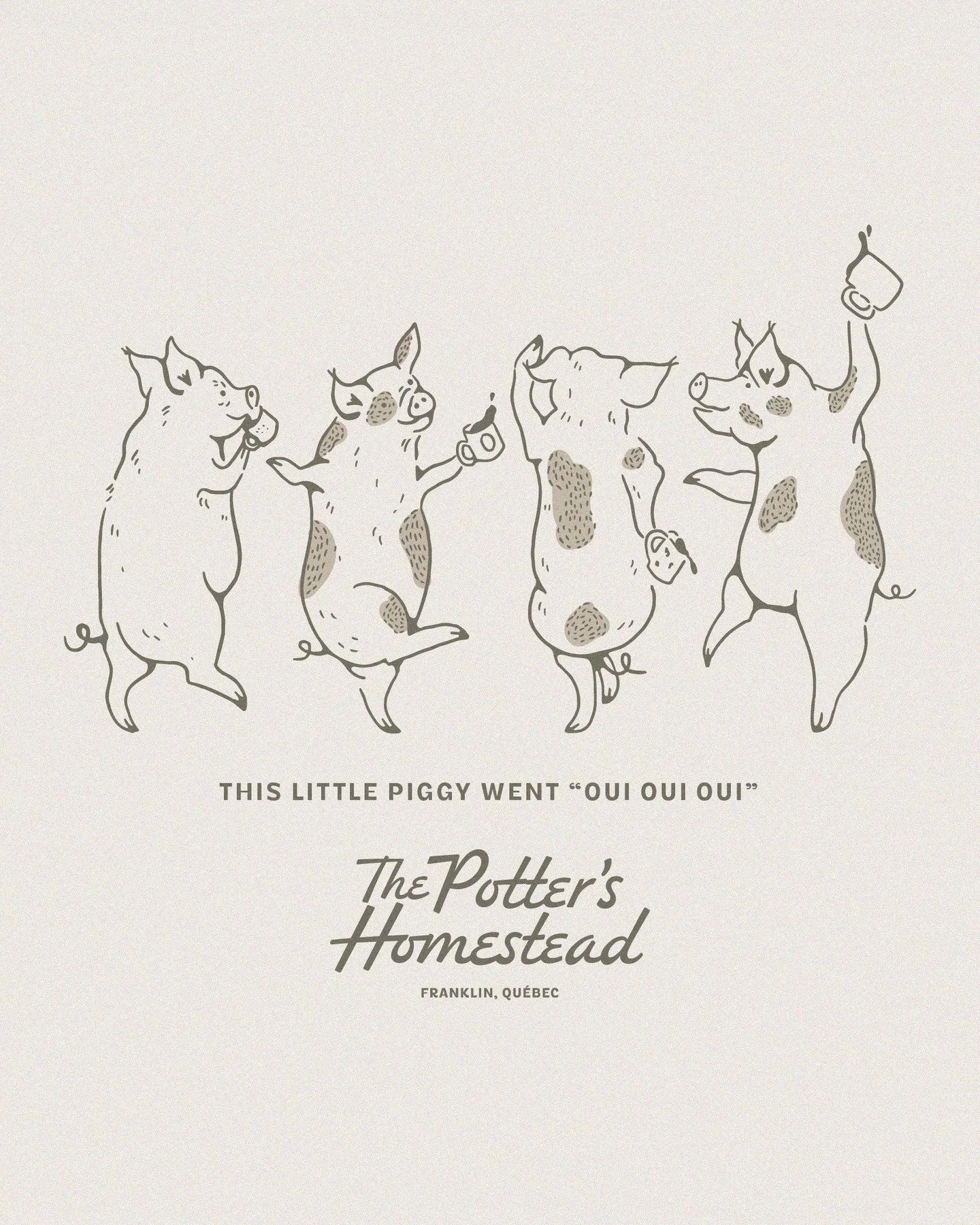 This is just one of those projects that I always come back to - even a few years later. Completely, utterly obsessed with this group of piggies for @thepottershomestead