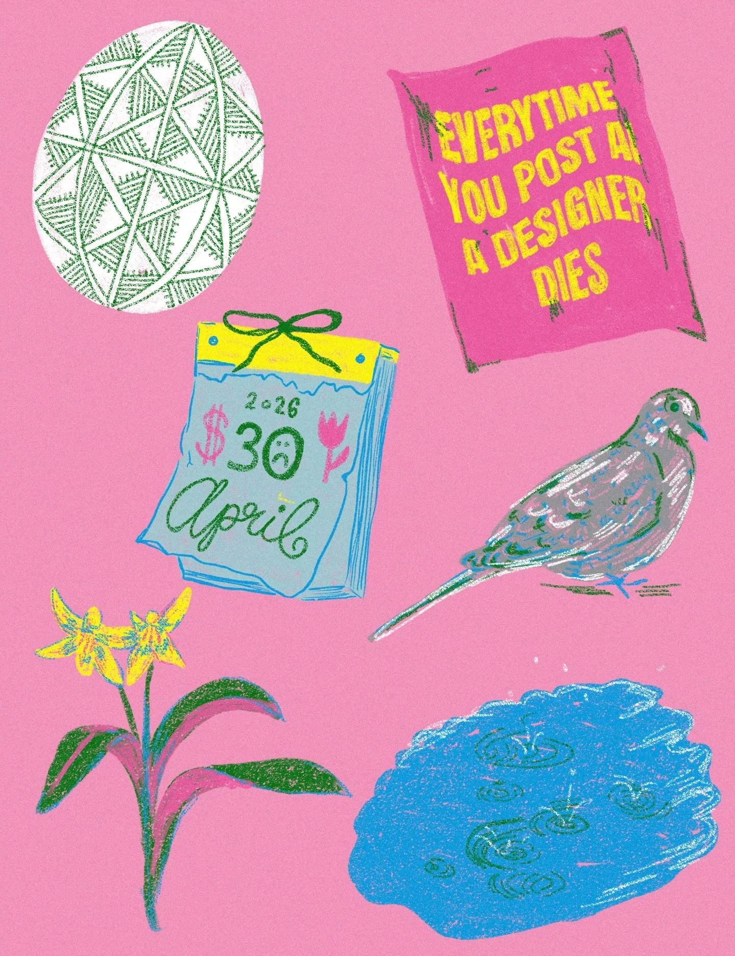 April was chocolate, wildflowers and stress. Flipping the calendar to a hopefully more sunny month.