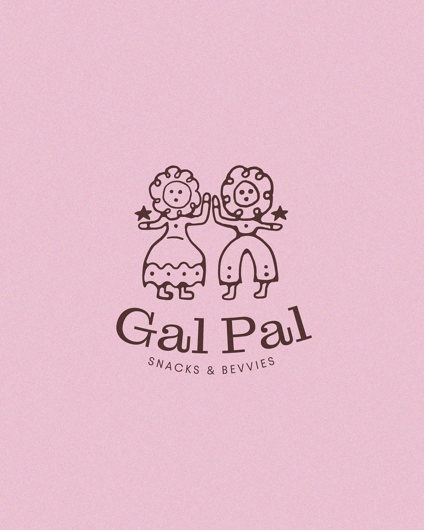 Unfortunately this brand isn&rsquo;t real.. it&rsquo;s just a sketch in my book that needed to live a little.

Gal Pal, imaginary snacks &amp; bevvies for your flower girl needs 🥨🫙🍶👯&zwj;♀️