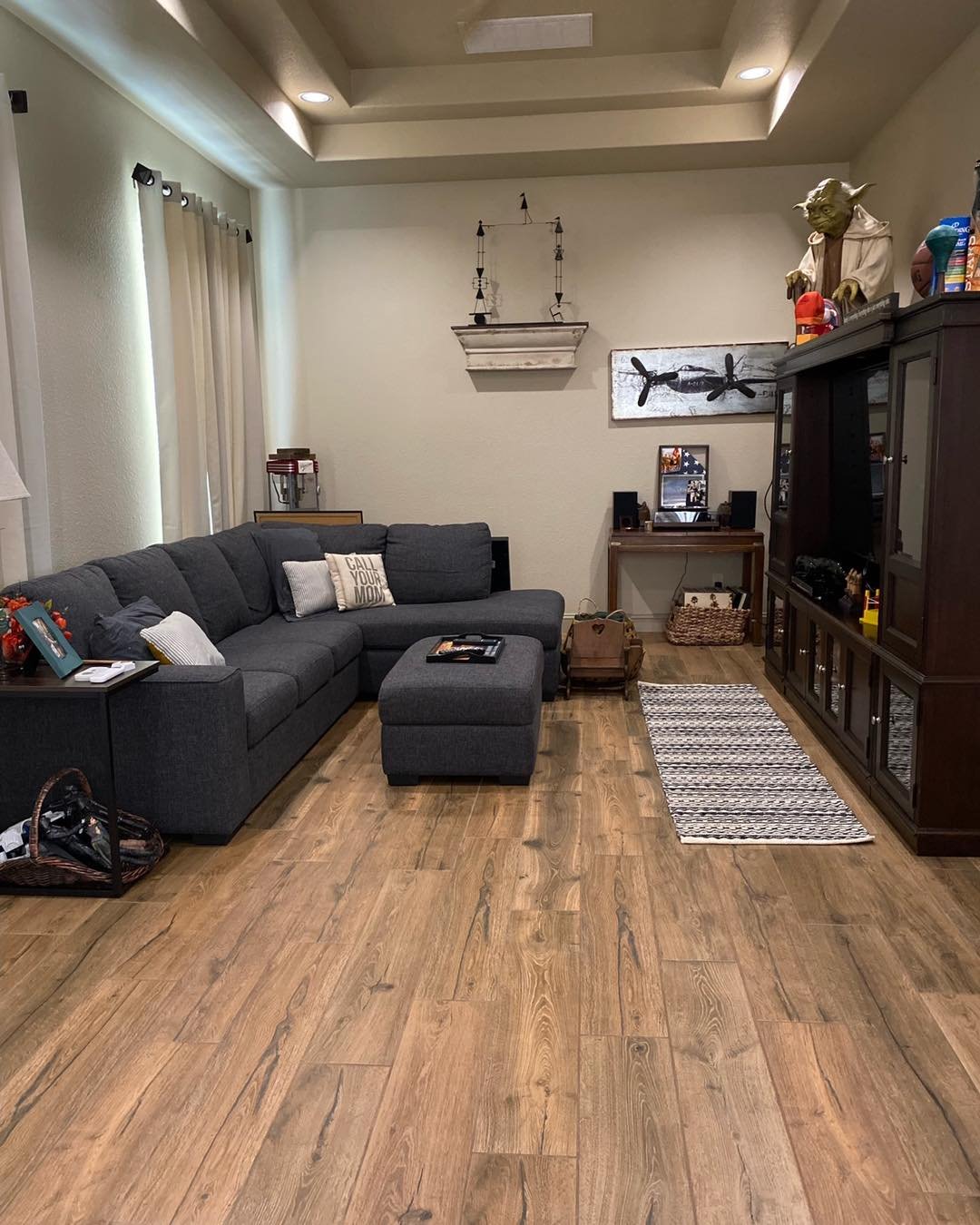 Just received this from one of our repeat customers; &ldquo;Our Game Room floor looks exceptional.&rdquo;