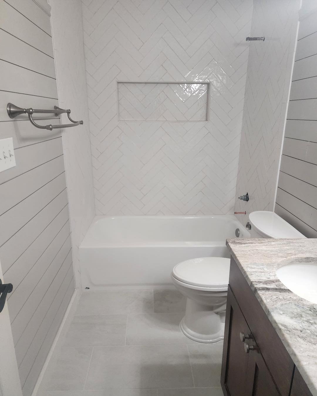 We have been so busy. Great start to the new year! New Bathroom remodel.