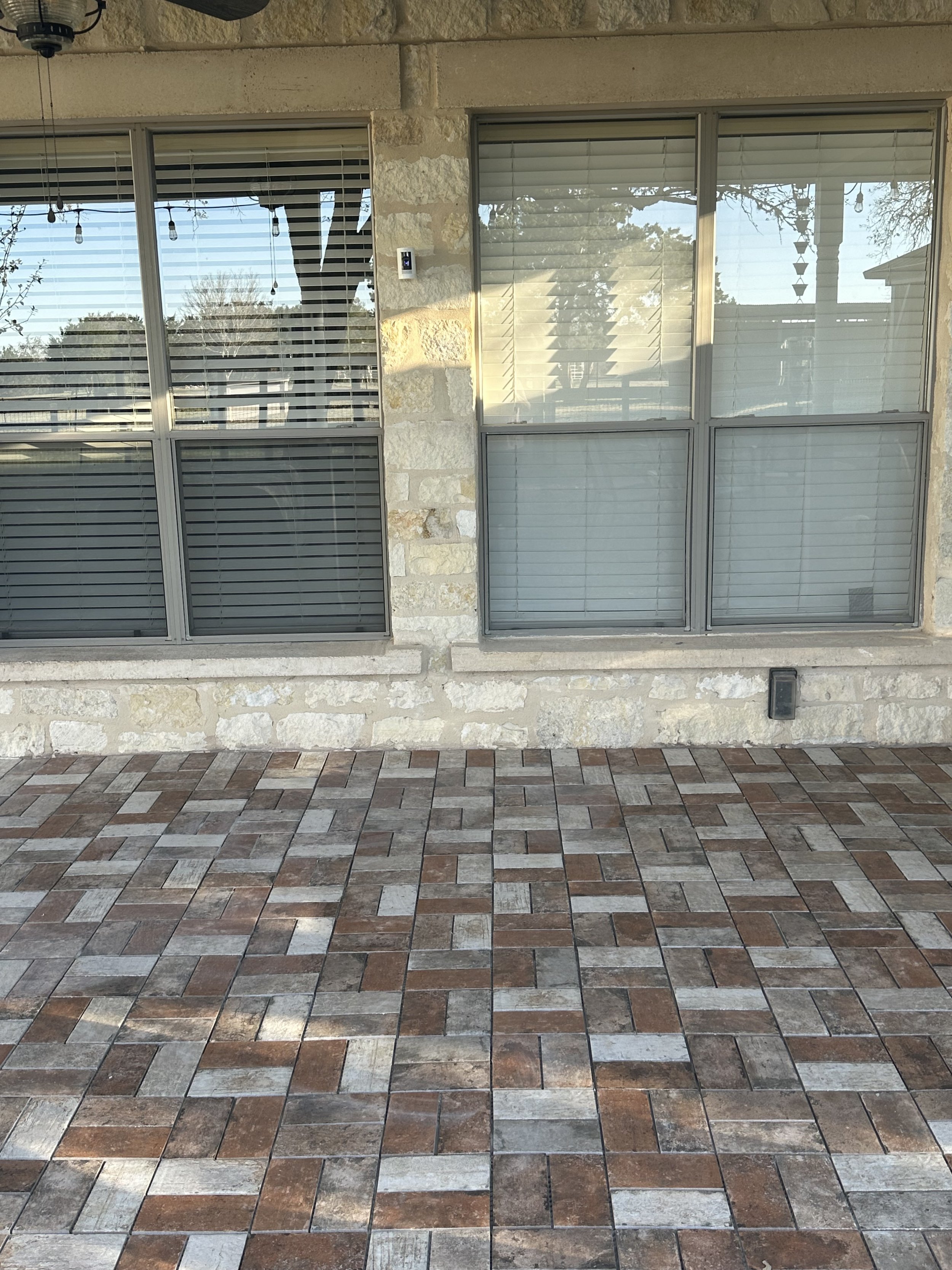 San Fran 4x8 Basket weave pattern