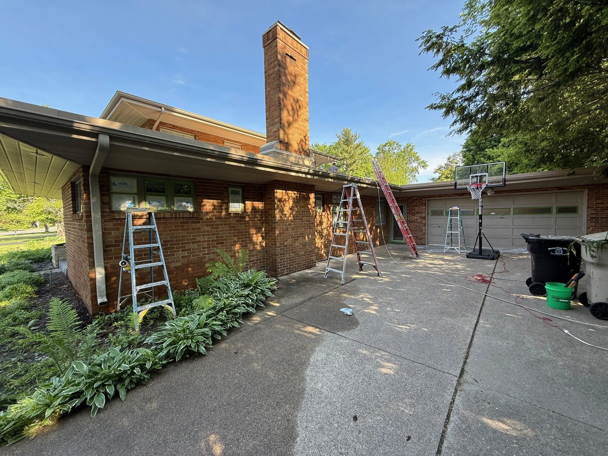 Custom Paint and Finish exterior painting work in South Bend