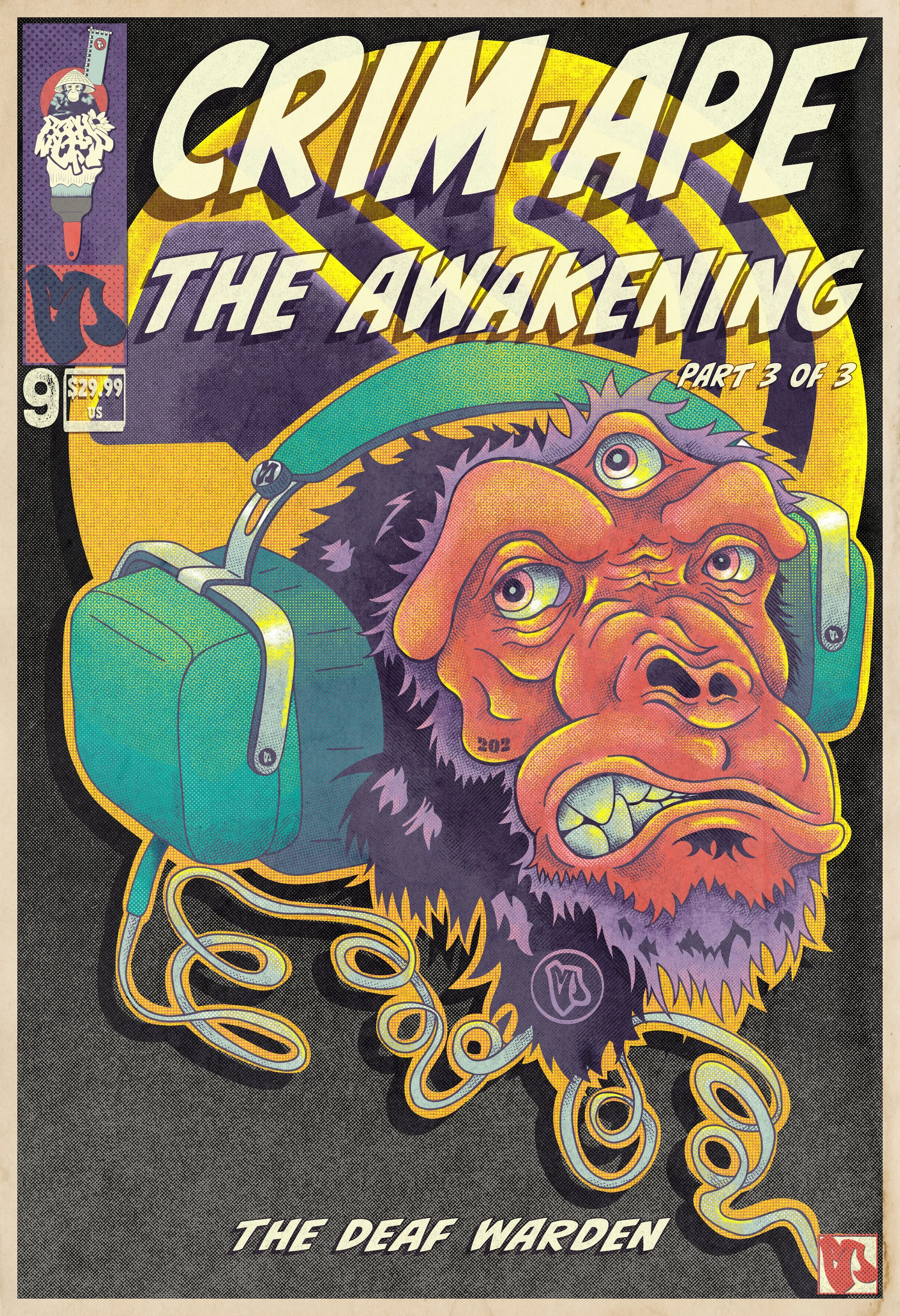 Crim-Ape Issue 9 "The Awakening Part 3" Limited Edition Print