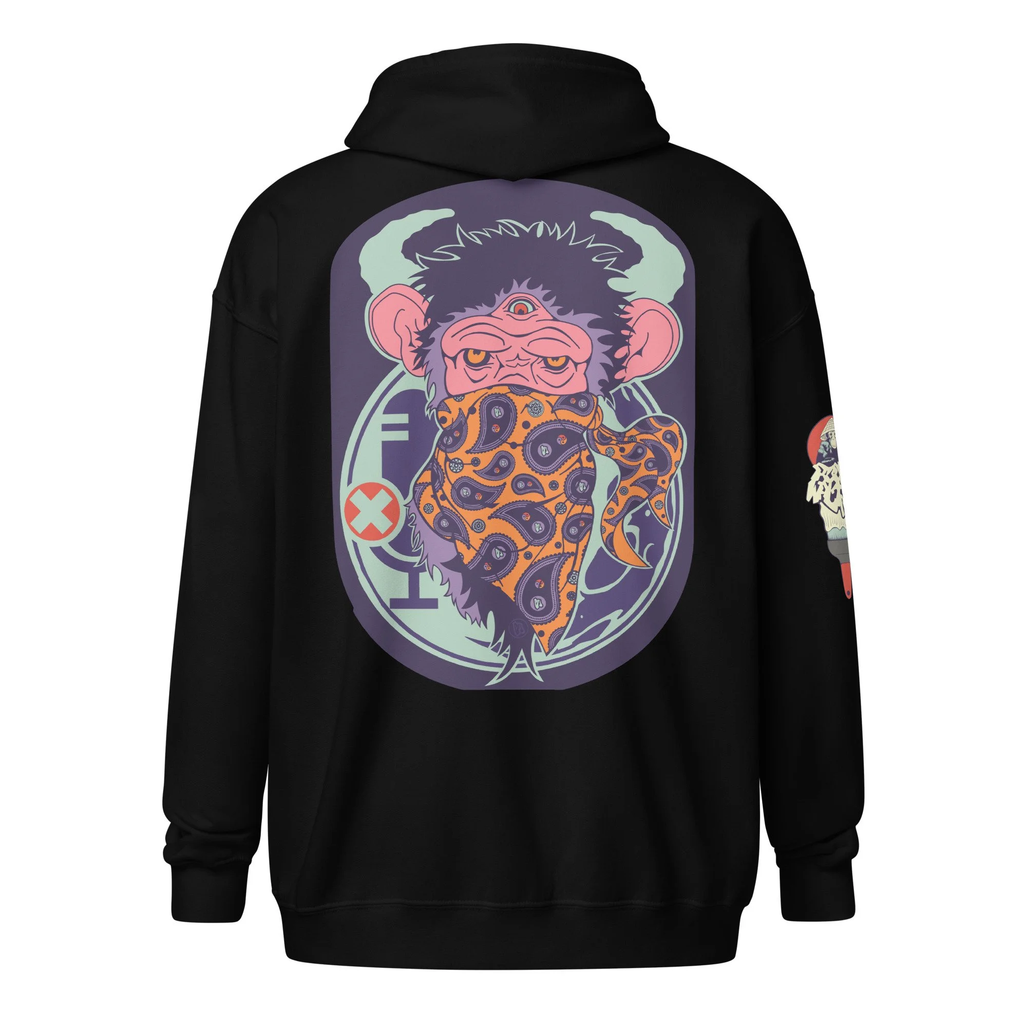 Not Speaking Zip Hoodie