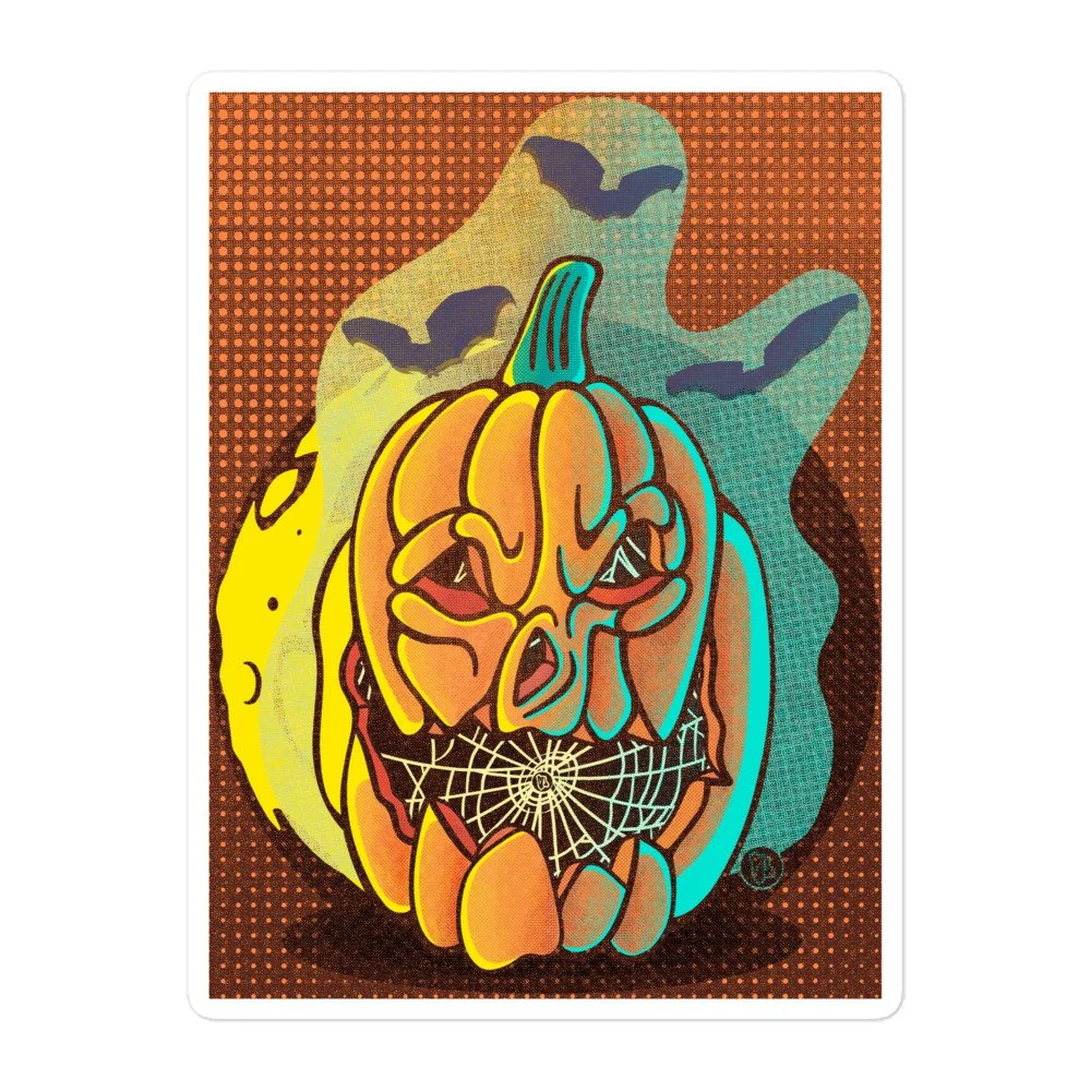 Spooky Sticker