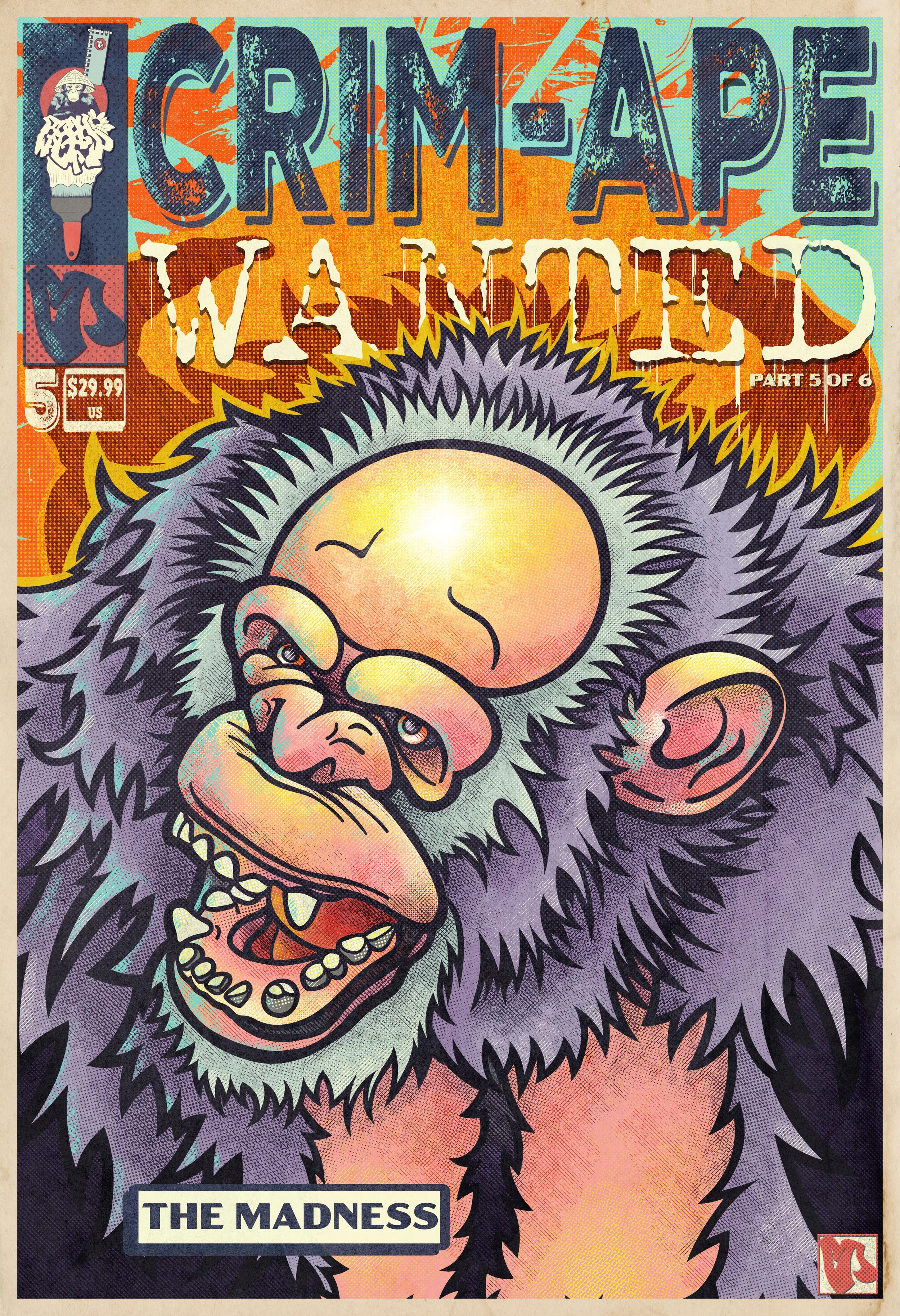 The Madness (The Mutant Beast):
A tragic victim of overdosing on the mutated pre-war ice cream formula. He represents pure, unbridled primal rage. He wanders the radiation zones, destroying whole settlements overnight. Factions don't try to capture h
