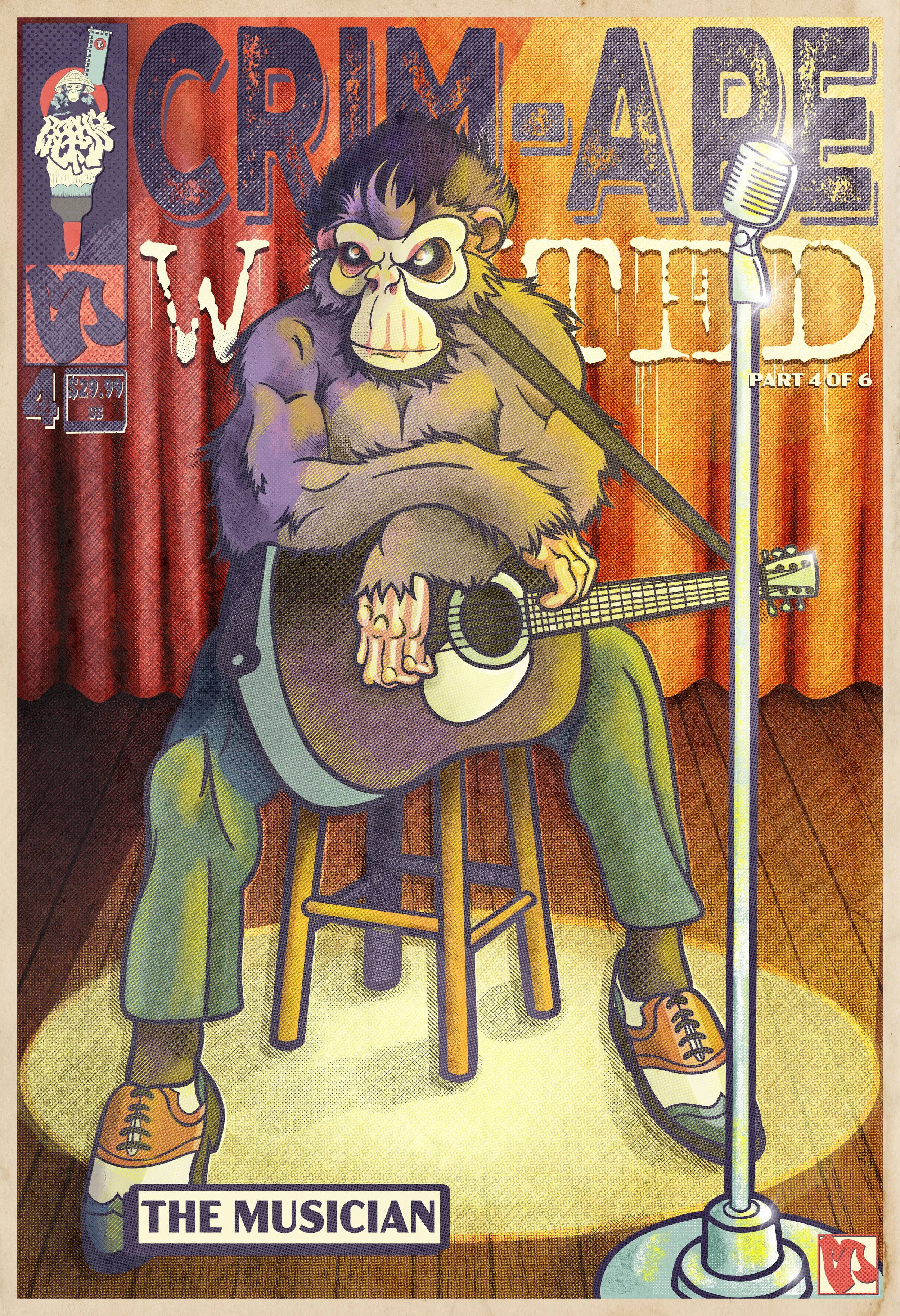 The Musician (The Prophet):
He uses the remnants of human culture to control the masses. His melancholic blues and rock ballads tell the history of the "Old World." His music is so powerful it can start riots or broker peace treaties between warring 