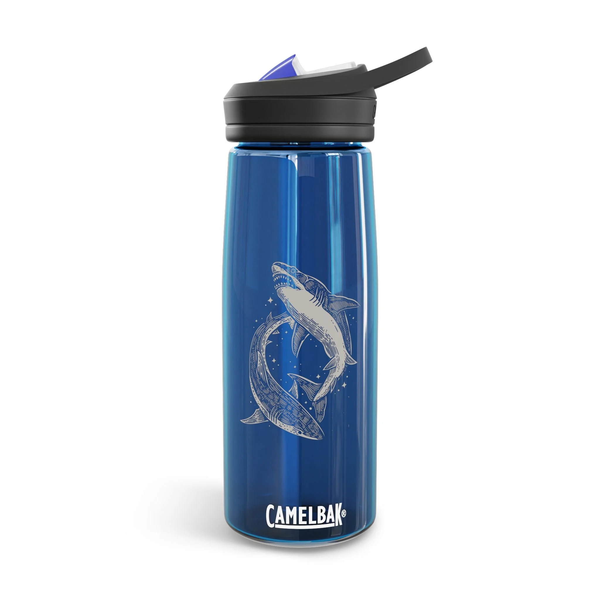 Shark Graphic CamelBak Eddy Water Bottle — 20oz/25oz
