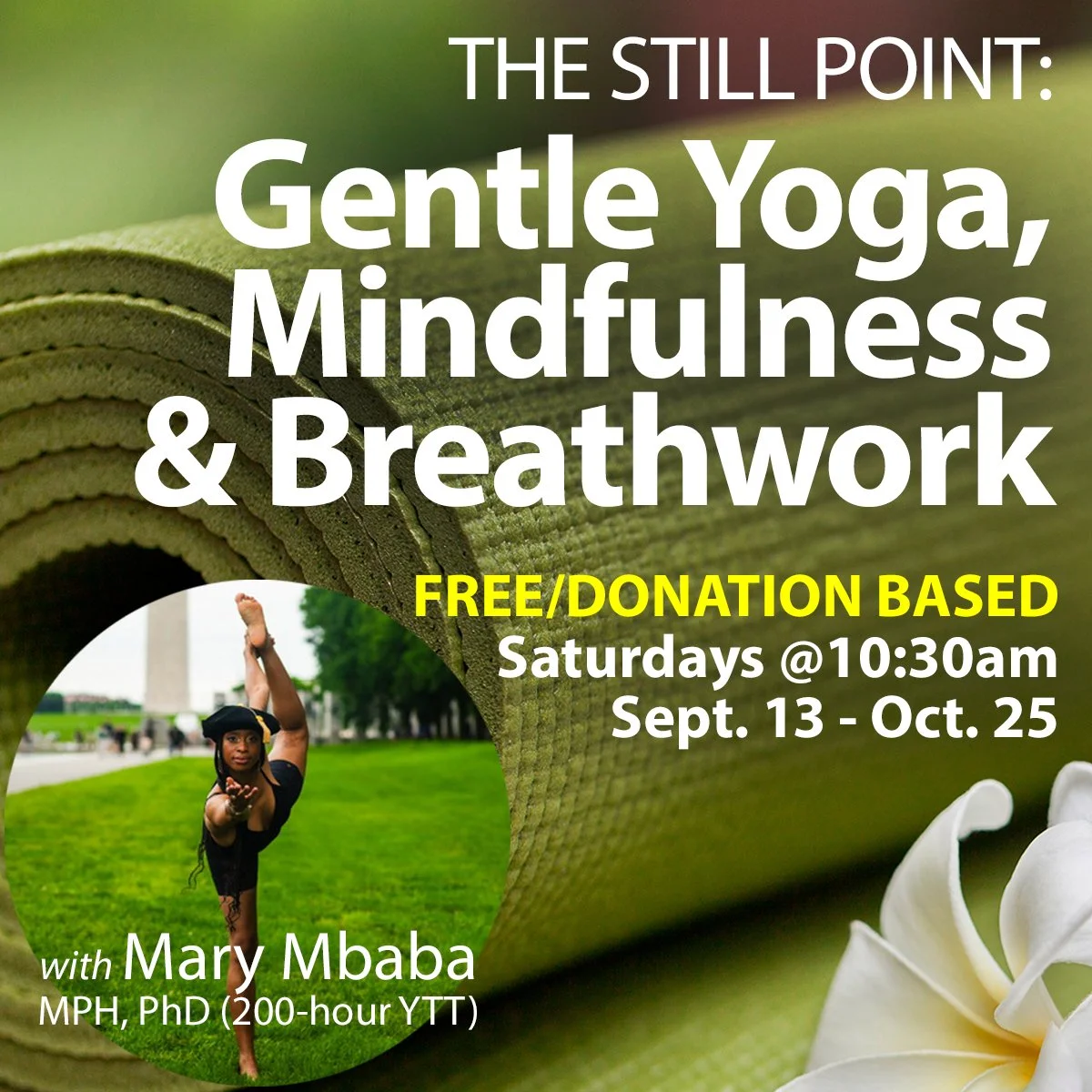 Gentle Yoga, Mindfulness & Breathwork