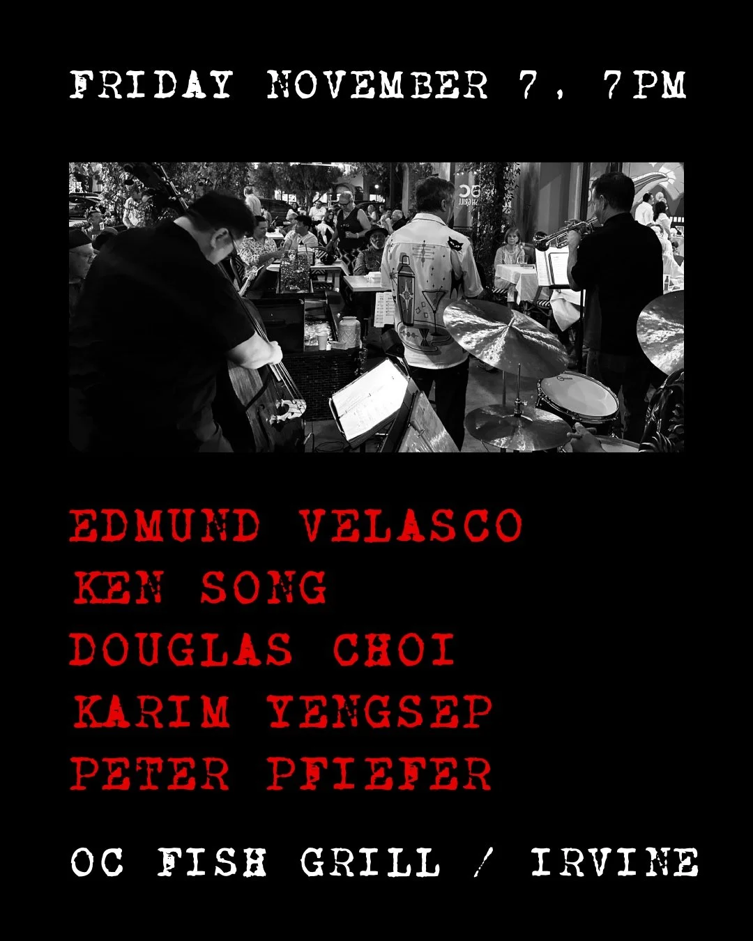 This Friday @ocfishgrill📍5789 Alton Pkwy, Irvine 📞 (949) 988 7002