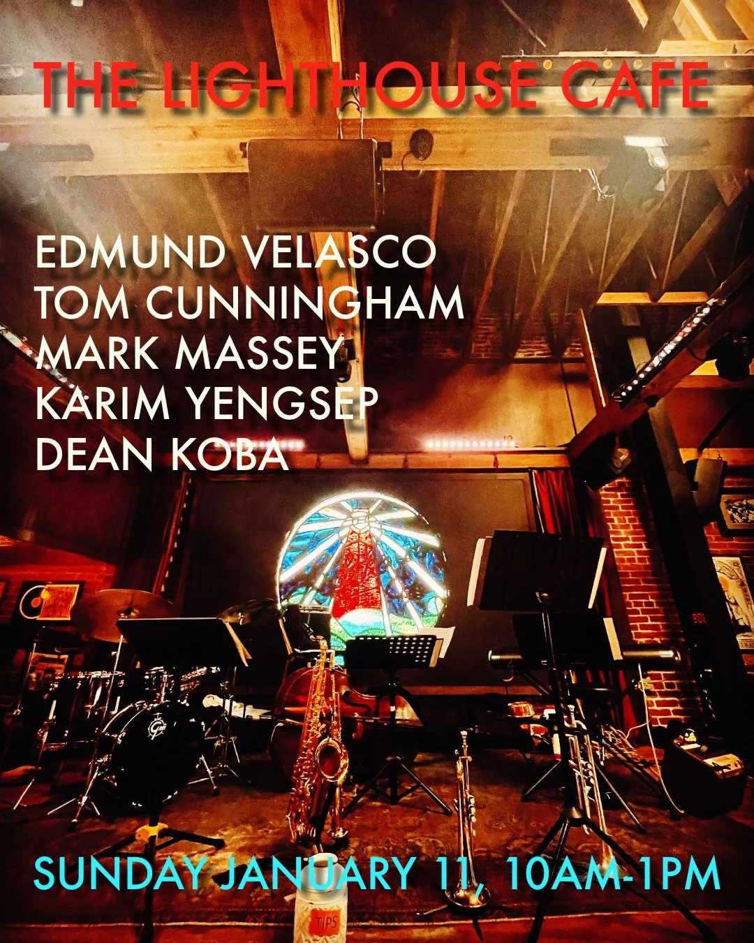 This Sunday @thelighthousecafe straight-ahead jazz with horn fronted quintet! Stop by. Peace.
