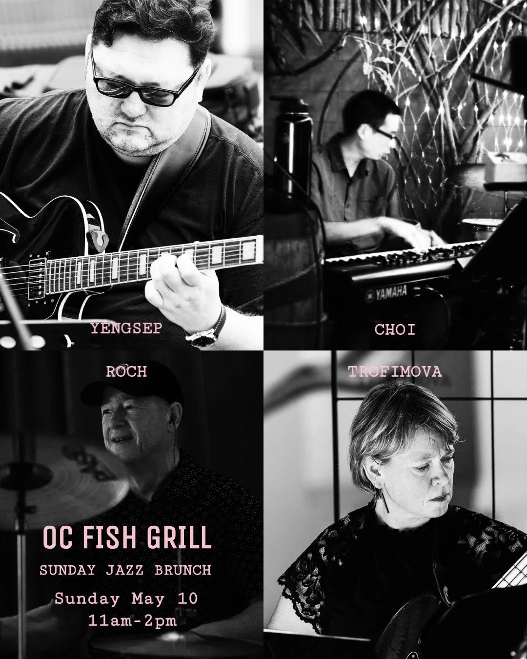 Mother's Day Sunday Jazz Brunch 11am this Sunday at @ocfishgrill stop by! Peace.