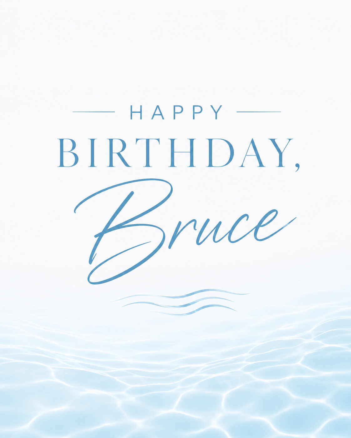Bruce's Birthday Party