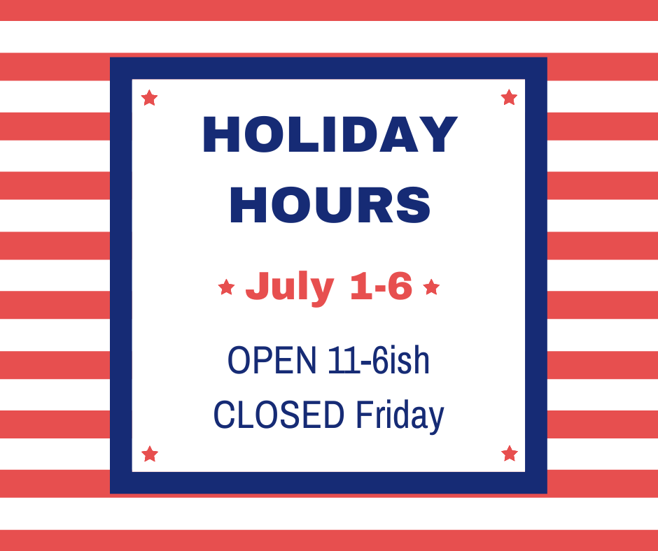 CLOSED - HOLIDAY
