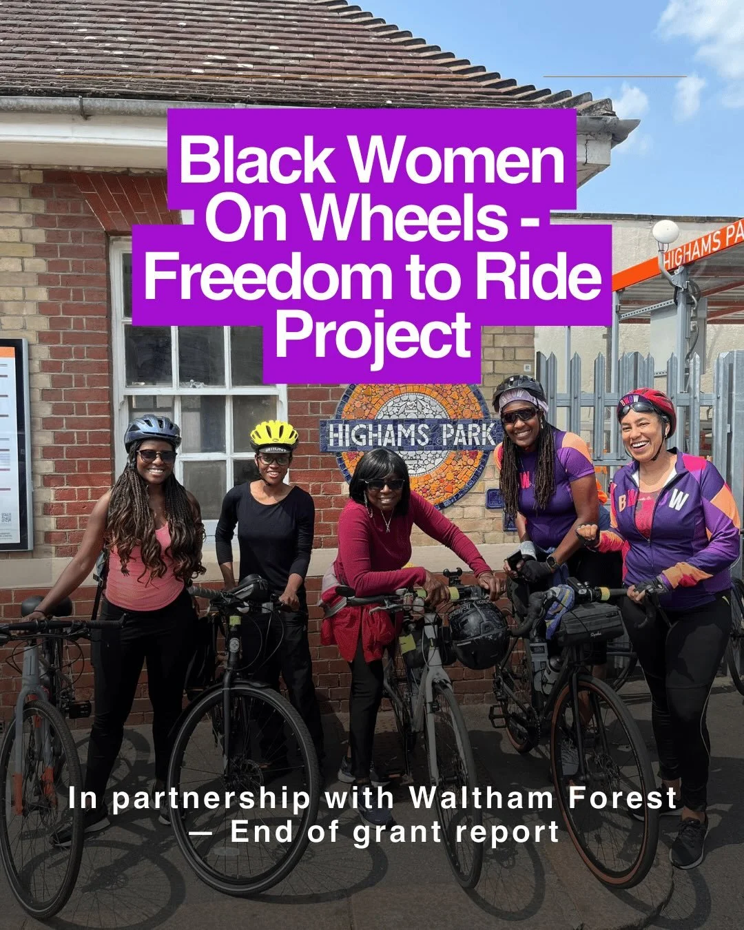 🚴🏽&zwj;♀️ Freedom to Ride: Project Success! 🎉

We are thrilled to share the incredible impact of our 6-month Freedom to Ride Project in partnership with @lbwalthamforest 

This initiative was all about breaking down barriers and empowering Black w