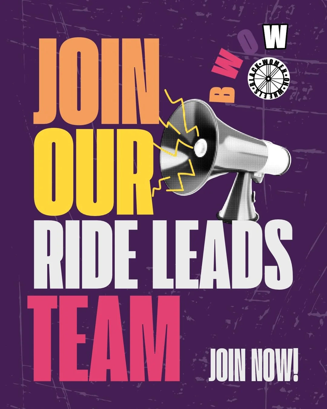 🟣 Join our rides lead team!

When you scroll through our pages to see the BWOW vibe and rides. We celebrate and encourage all of our members and now we are looking for ride leads to support our community.

Can you help? BWOW are looking for new ride
