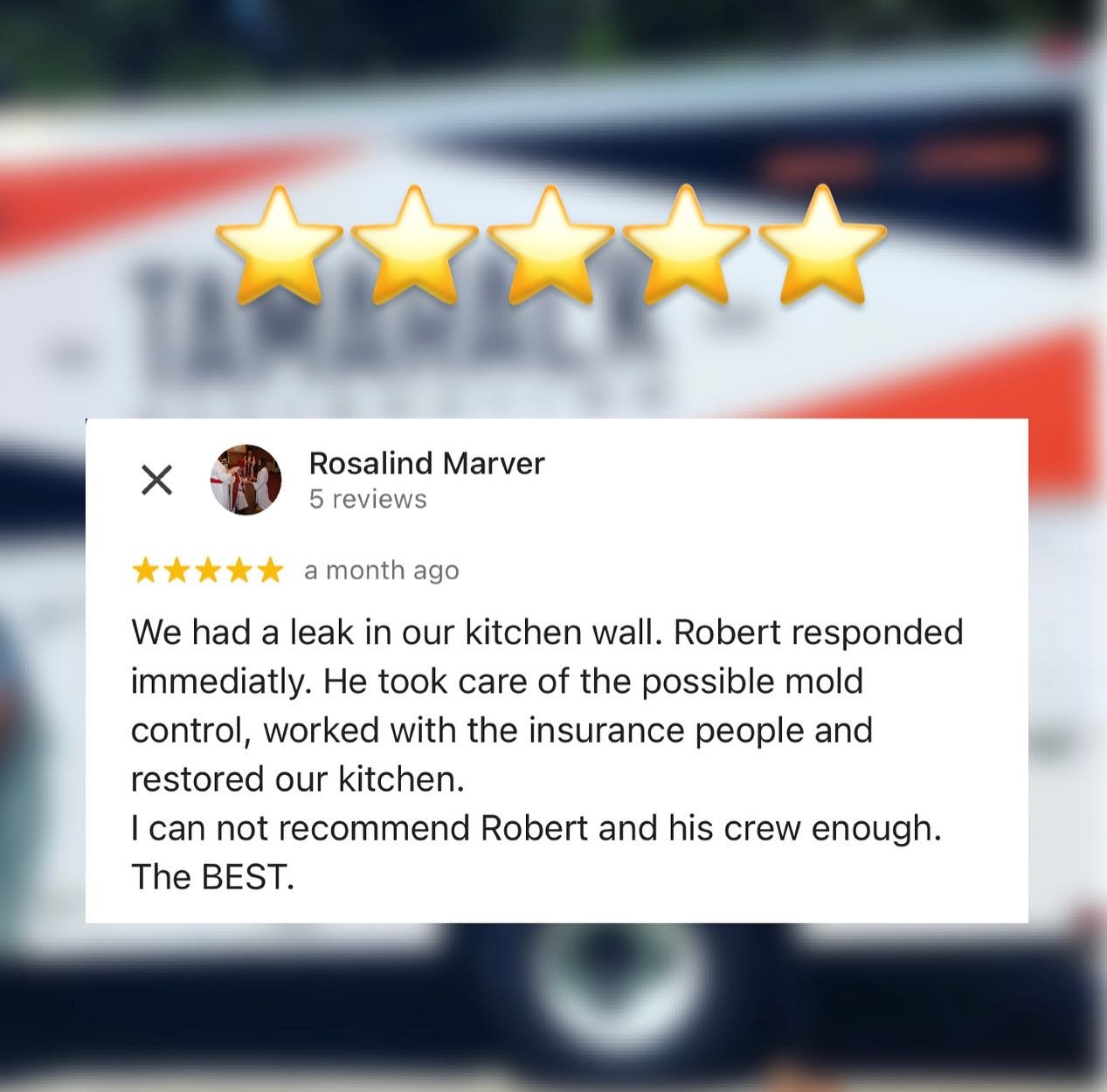 Grateful for the amazing #reviews Thanks for choosing us!! If you or someone you know needs help, call us! 

24/7 🆘 - 📱 760.500.2211
.
.
.
#waterdamagerestoration #moldremoval #customerservice #carlsbadsmallbusiness #familyowned #iicrccertified #em