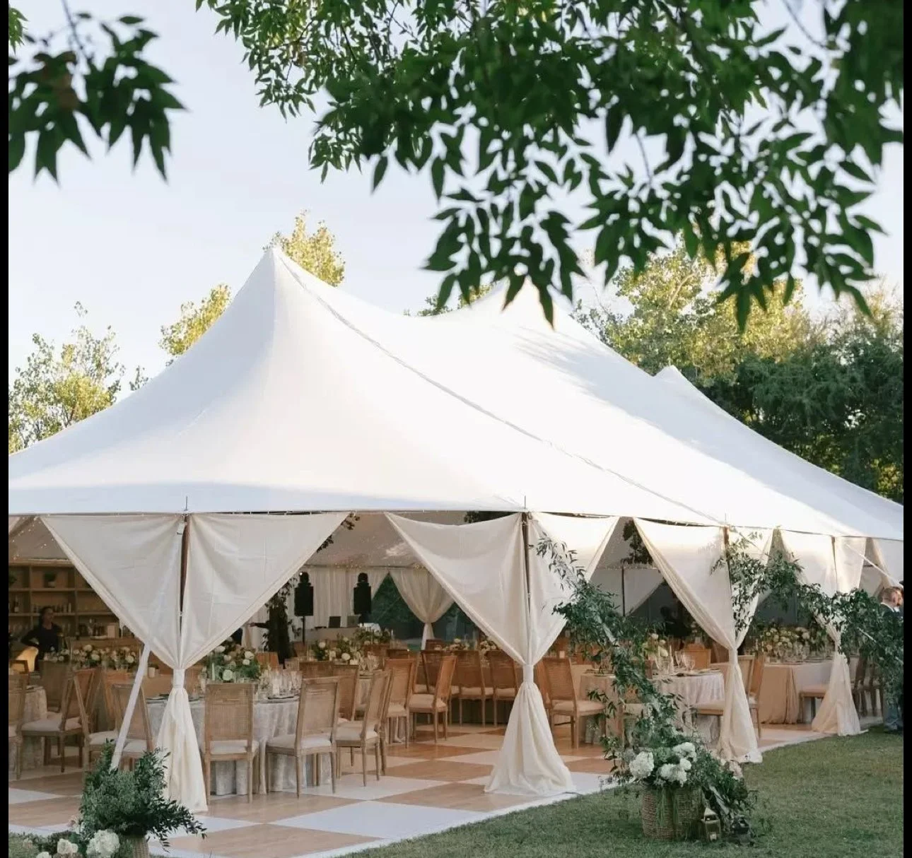 Santa Barbara wedding Reception by Teardrop Wedding Events