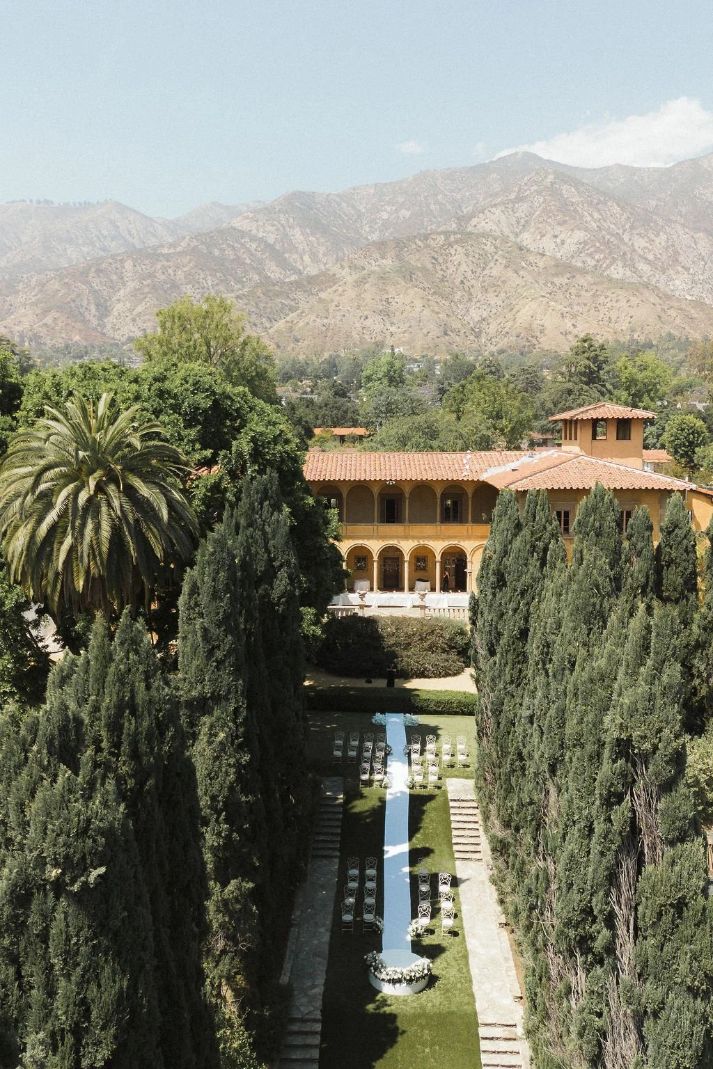 European-inspired wedding at Villa del Sol d'Oro in Southern California