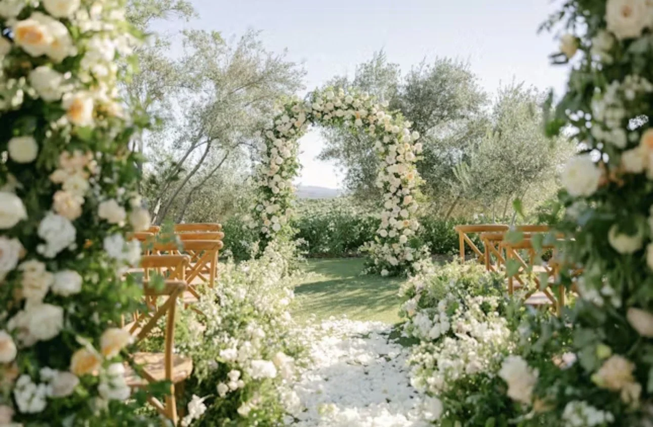 Temecula Wedding ceremony by Teardrop Wedding Events