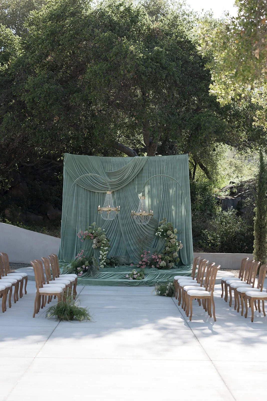 Editorial full service wedding planning and design by Teardrop Wedding Events at Villa Vienna in Pala, CA